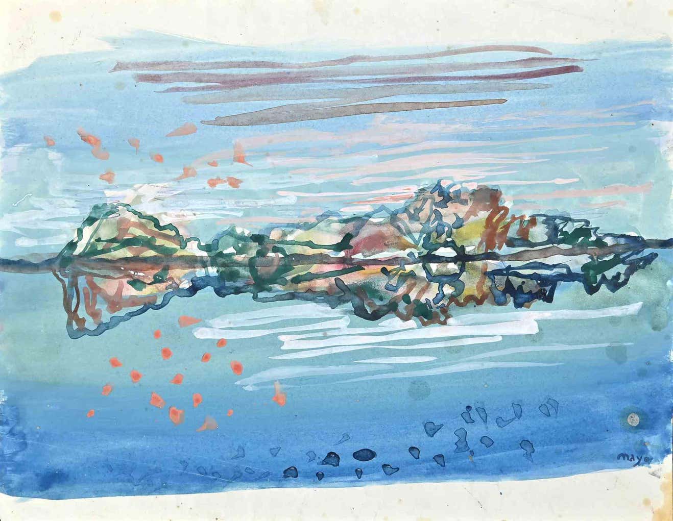 Antoine Mayo, The seascape Antoine Mayo, The seascape