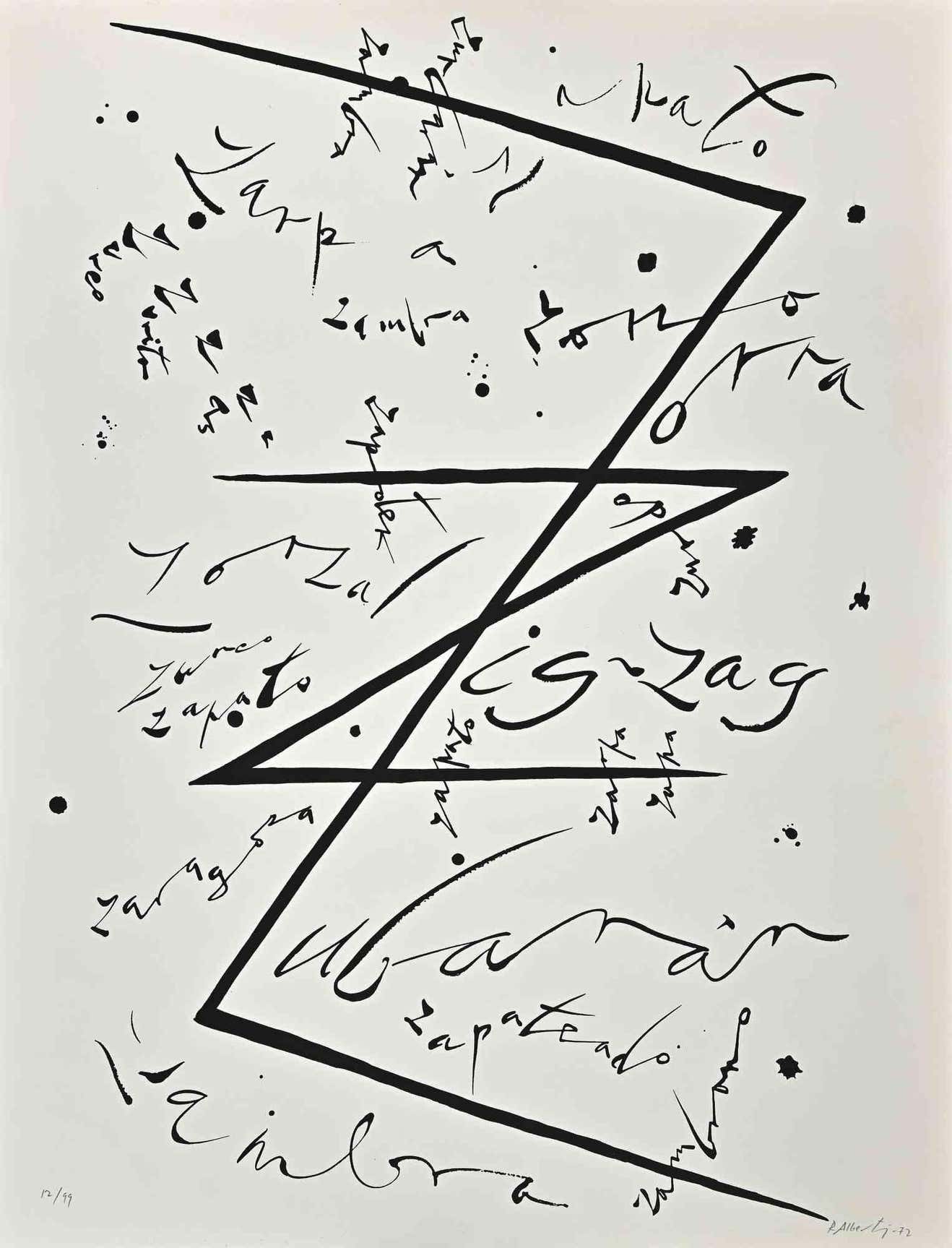 Rafael Alberti, Letter Z Rafael Alberti, Letter Z