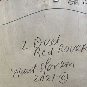 Hunt Slonem, 2 Duet Red Rover Hunt Slonem, 2 Duet Red Rover