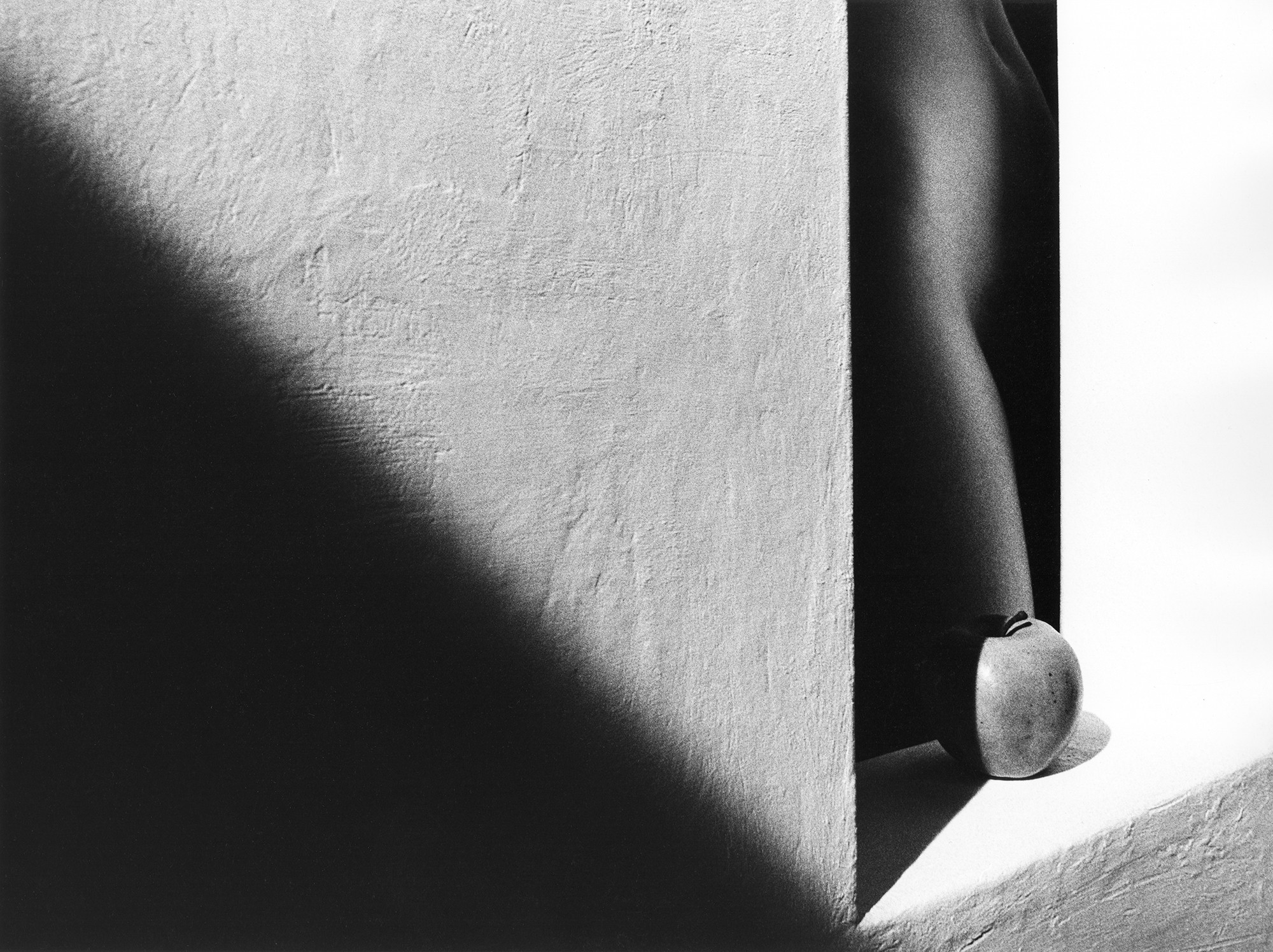 Sam Haskins, Apple on Sill with Diagonal Shadow Sam Haskins, Apple on Sill with Diagonal Shadow