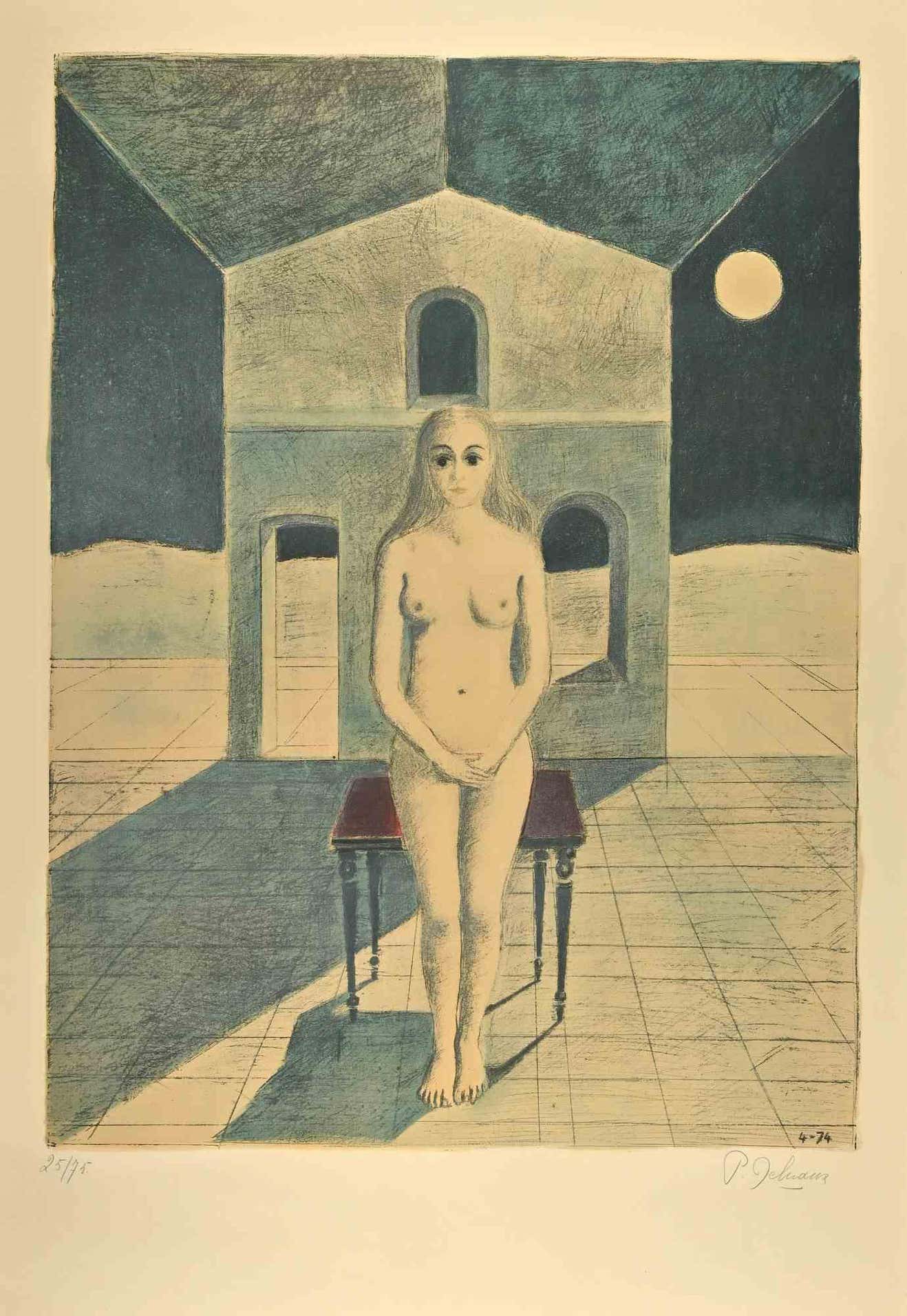 Paul Delvaux, La voyante Paul Delvaux, La voyante