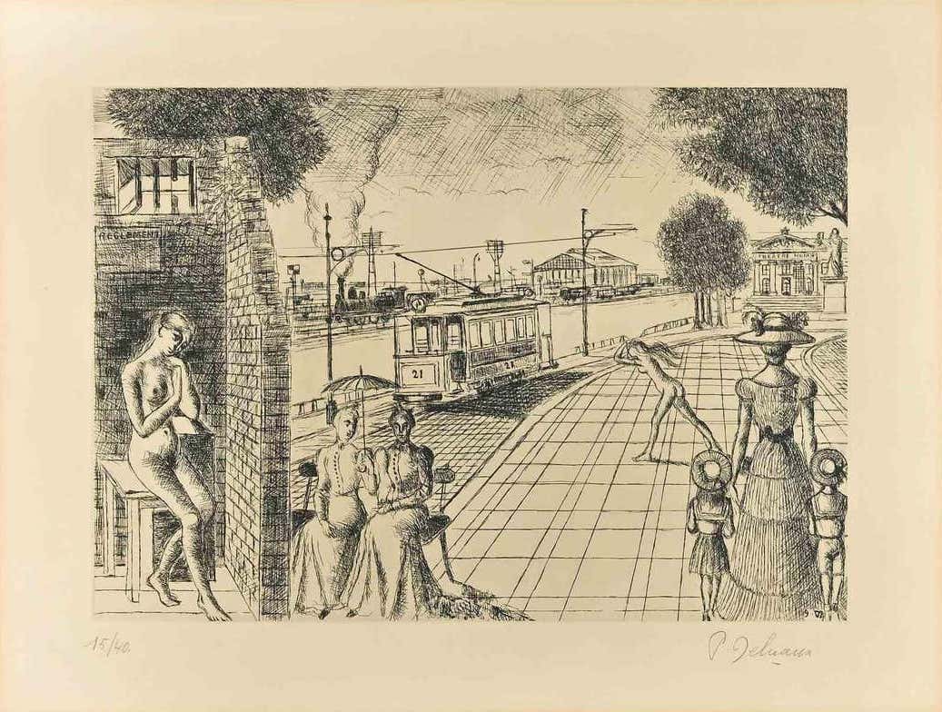 Paul Delvaux, Entracte Paul Delvaux, Entracte