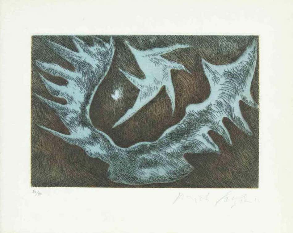 Pericle Fazzini, Abstract Composition Pericle Fazzini, Abstract Composition
