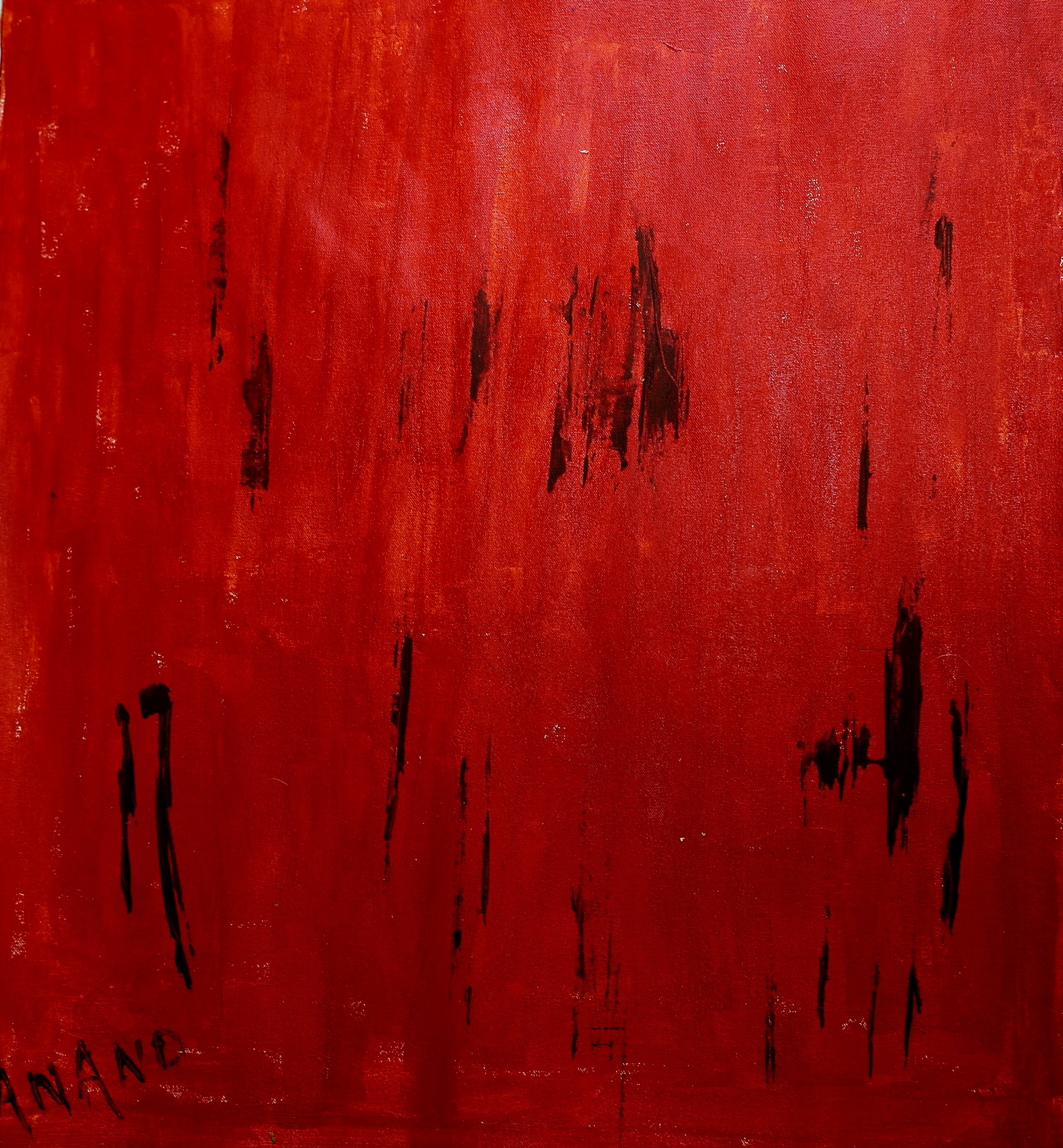 Anand Manchiraju, Abstraction in Red Anand Manchiraju, Abstraction in Red
