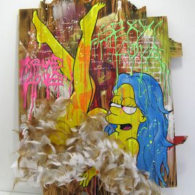 Painting, Sexy marge, Jug