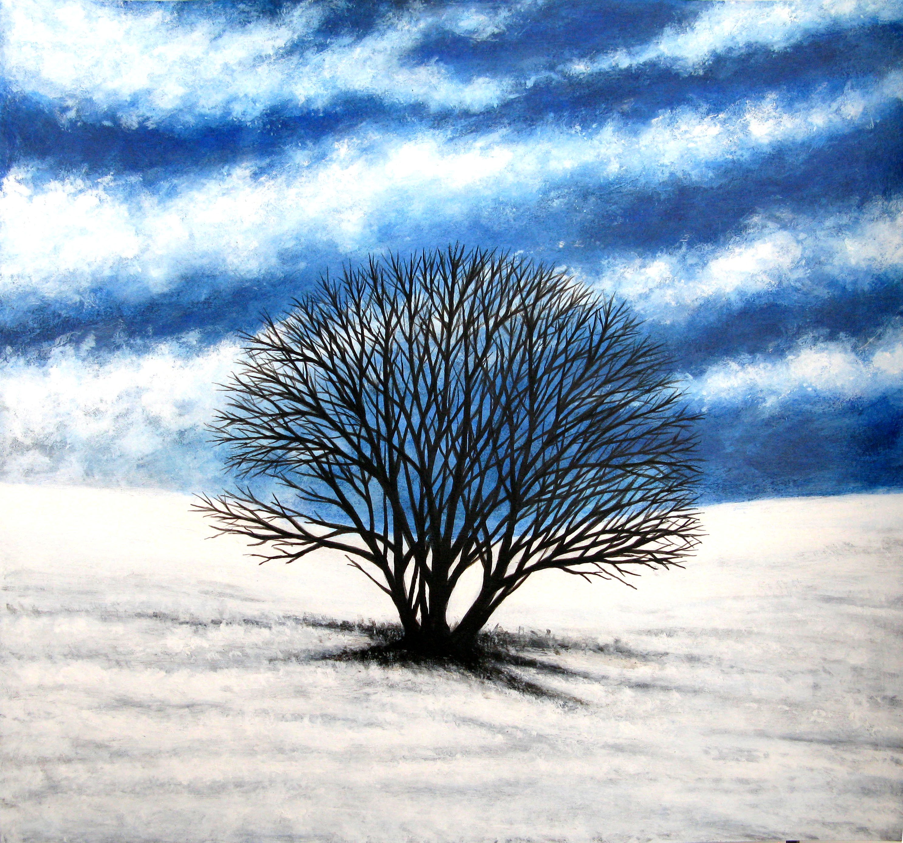 Katsuko Kuroya, Winter sky Katsuko Kuroya, Winter sky