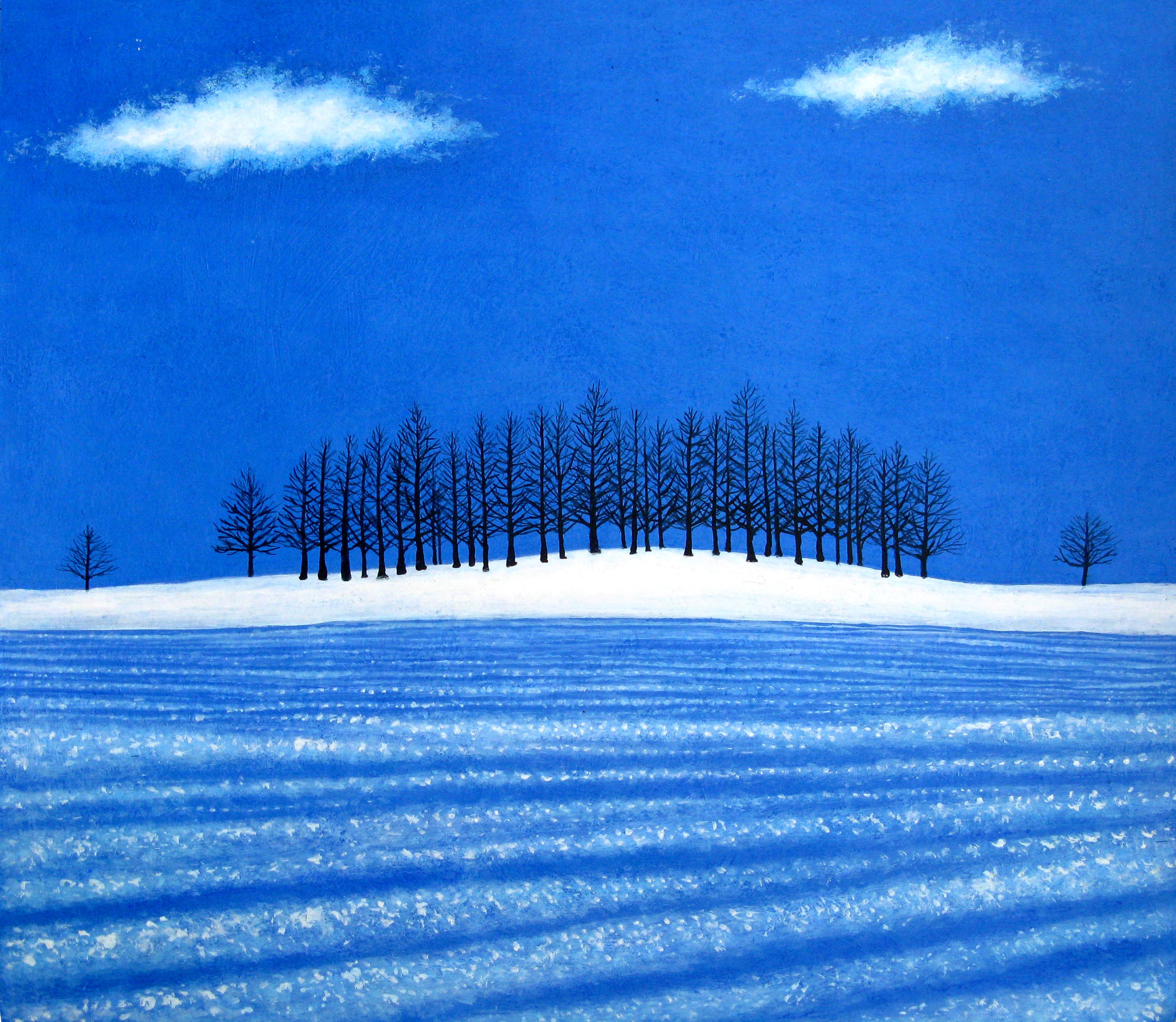 Katsuko Kuroya, Winter grove Katsuko Kuroya, Winter grove