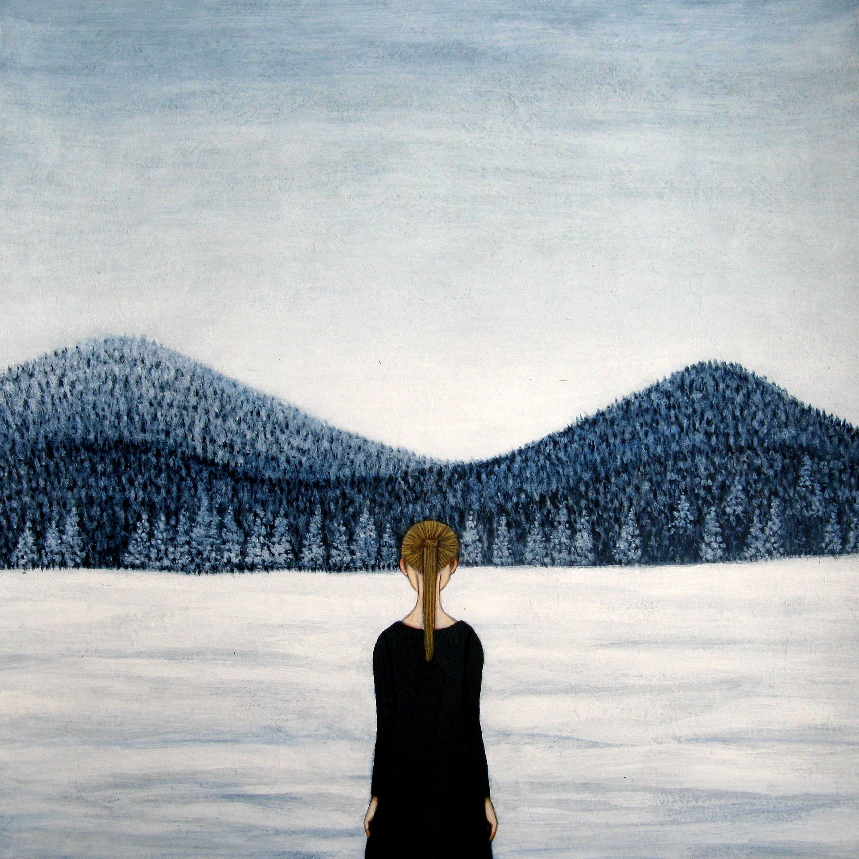 Katsuko Kuroya, Mountains in the winter Katsuko Kuroya, Mountains in the winter