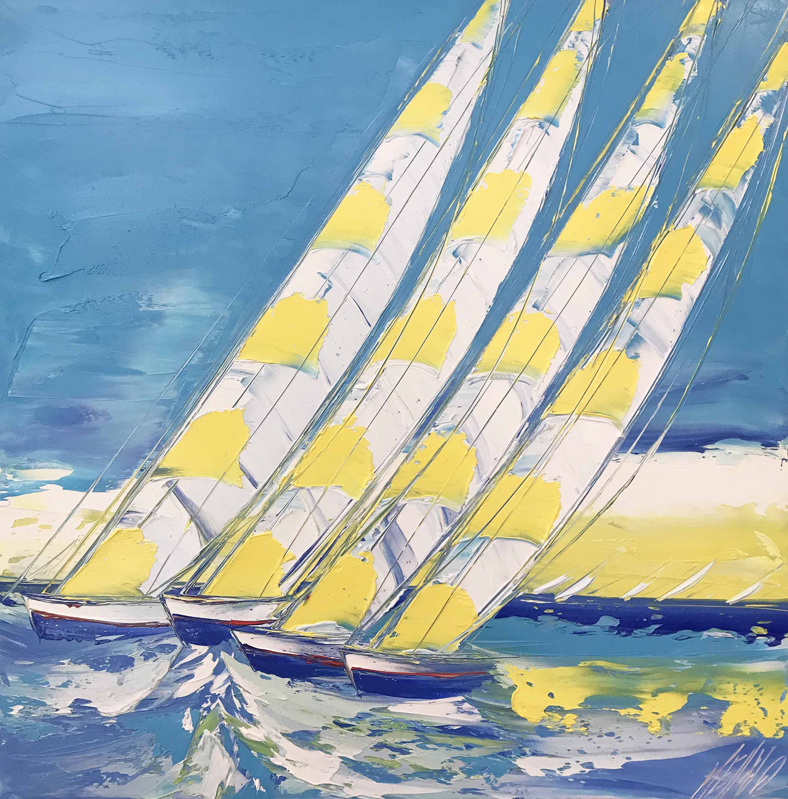 Olivier Messas, Ciel bleu... (Esprit voile 2019) Olivier Messas, Ciel bleu... (Esprit voile 2019)