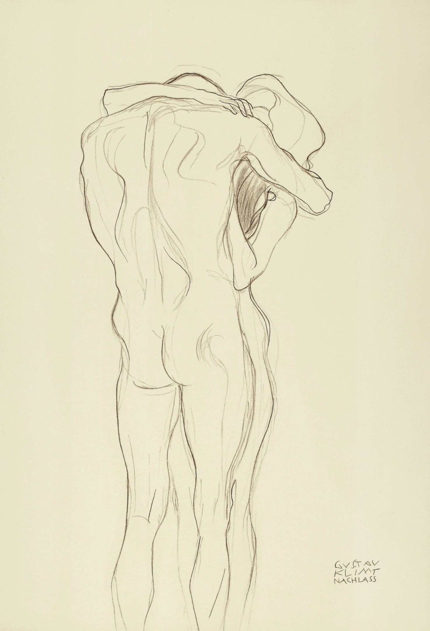Gustav Klimt, Couple enlacé / Couple embracing, 1901 Gustav Klimt, Couple enlacé / Couple embracing, 1901