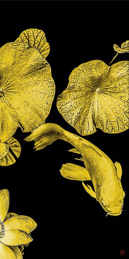 Gold Nymphaea # 5 (1), Patrice Delmotte