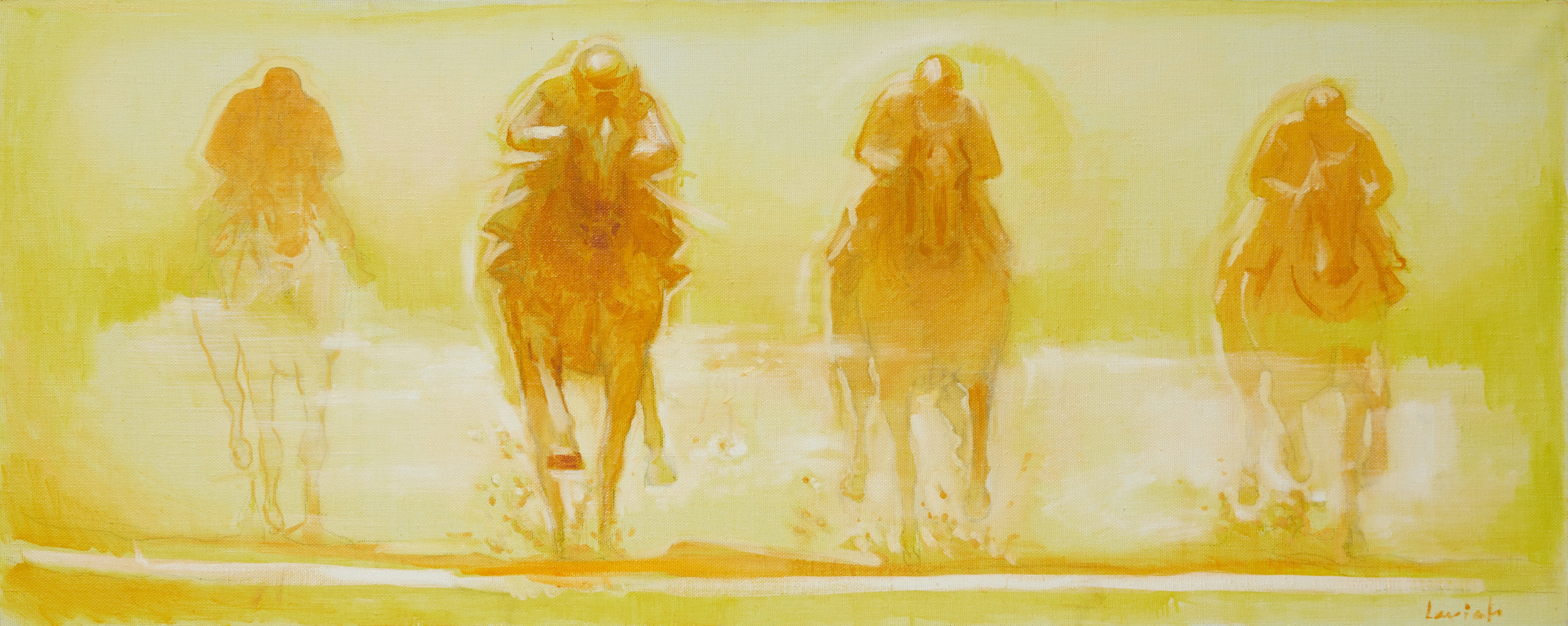 Alexander Levich, A Day at the Races (Yellow) Alexander Levich, A Day at the Races (Yellow)