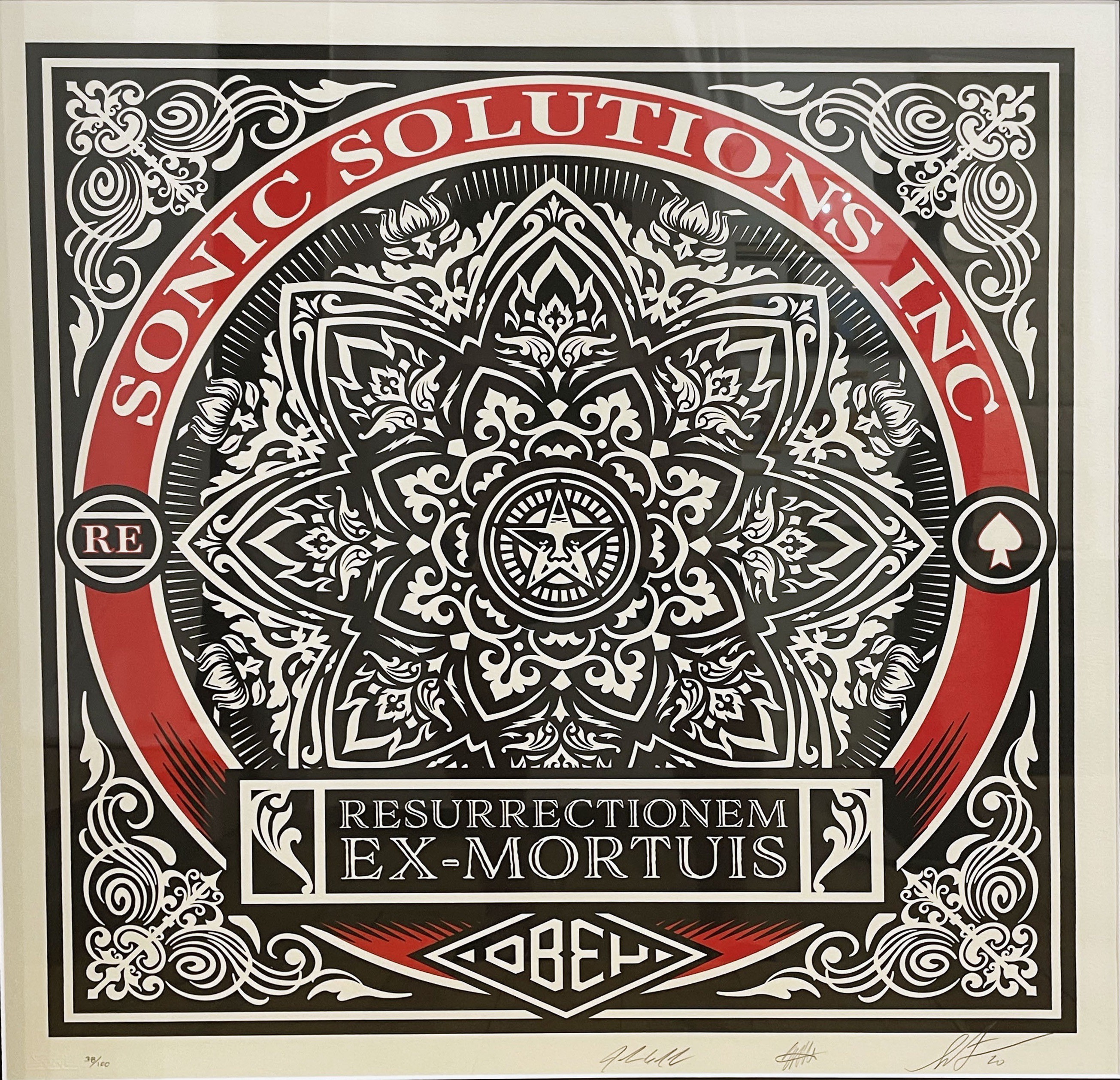 Shepard Fairey (Obey), Mandala Shepard Fairey (Obey), Mandala