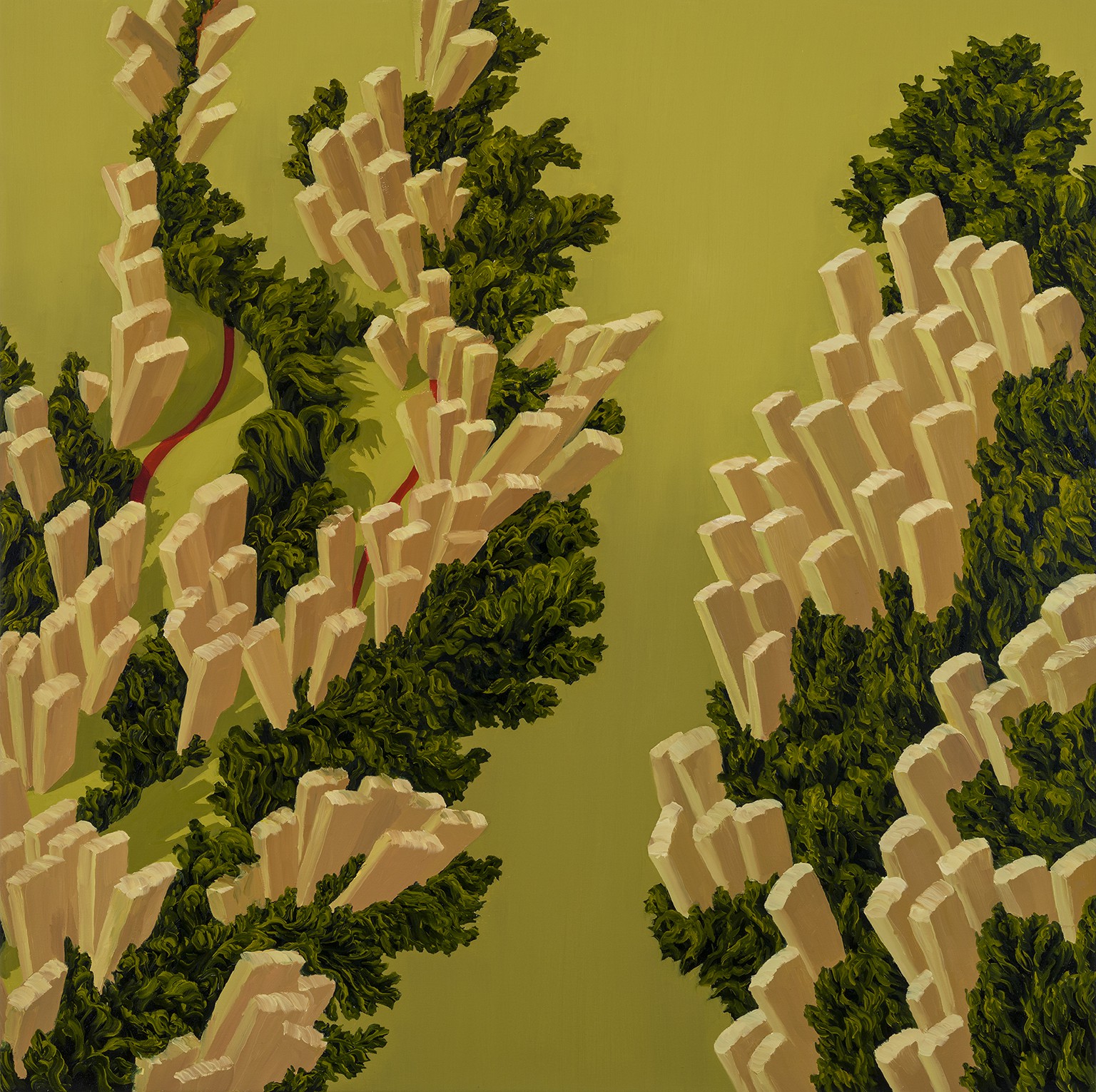 Judith Berry, Suspended Hills Judith Berry, Suspended Hills