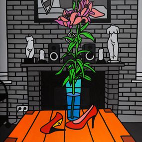 Gemälde, Lily, Vadym Mykhalchuk