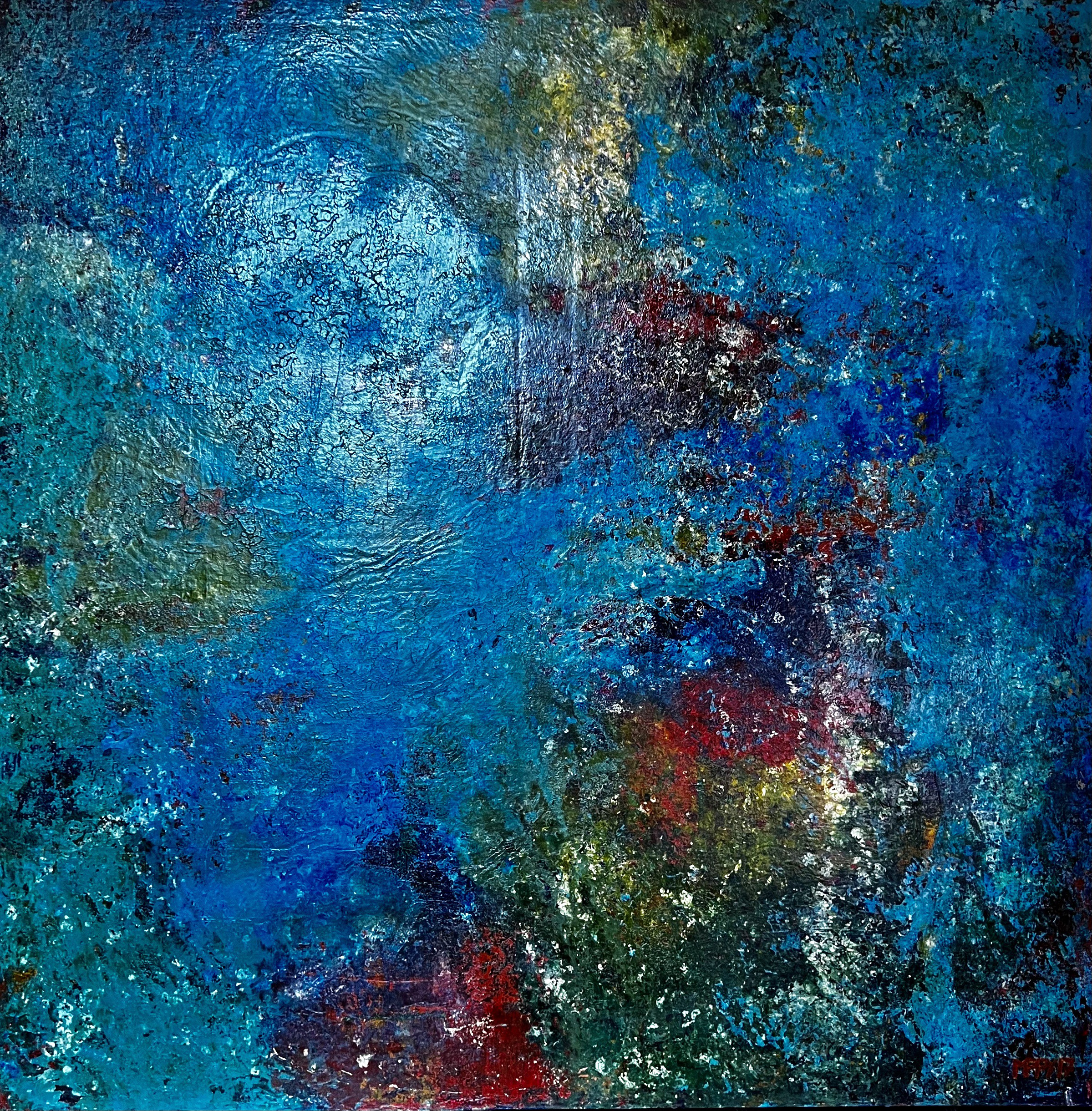 Maryse Pique, Blue IV Maryse Pique, Blue IV