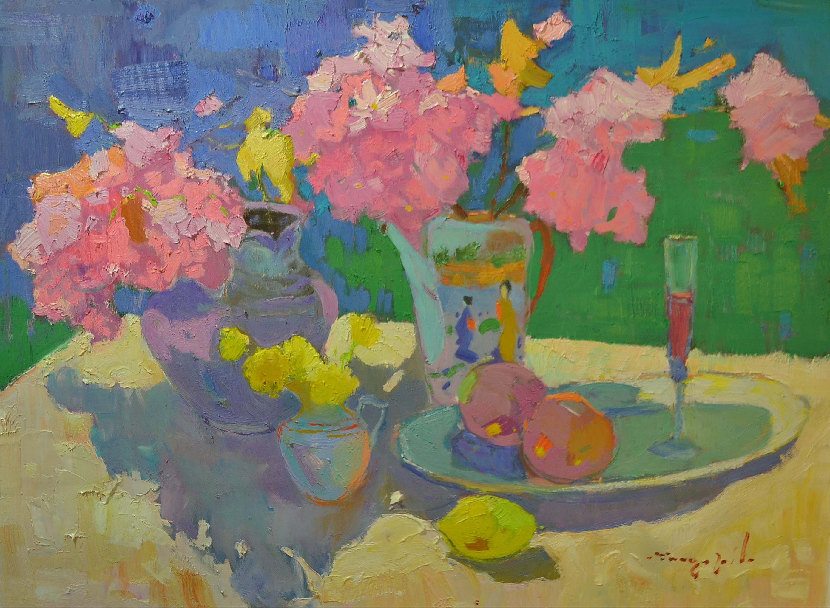 Alexander Shandor, Blooming sakura crown Alexander Shandor, Blooming sakura crown