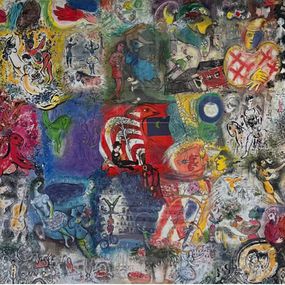 Zeichnungen, Chagall collages, Davidof