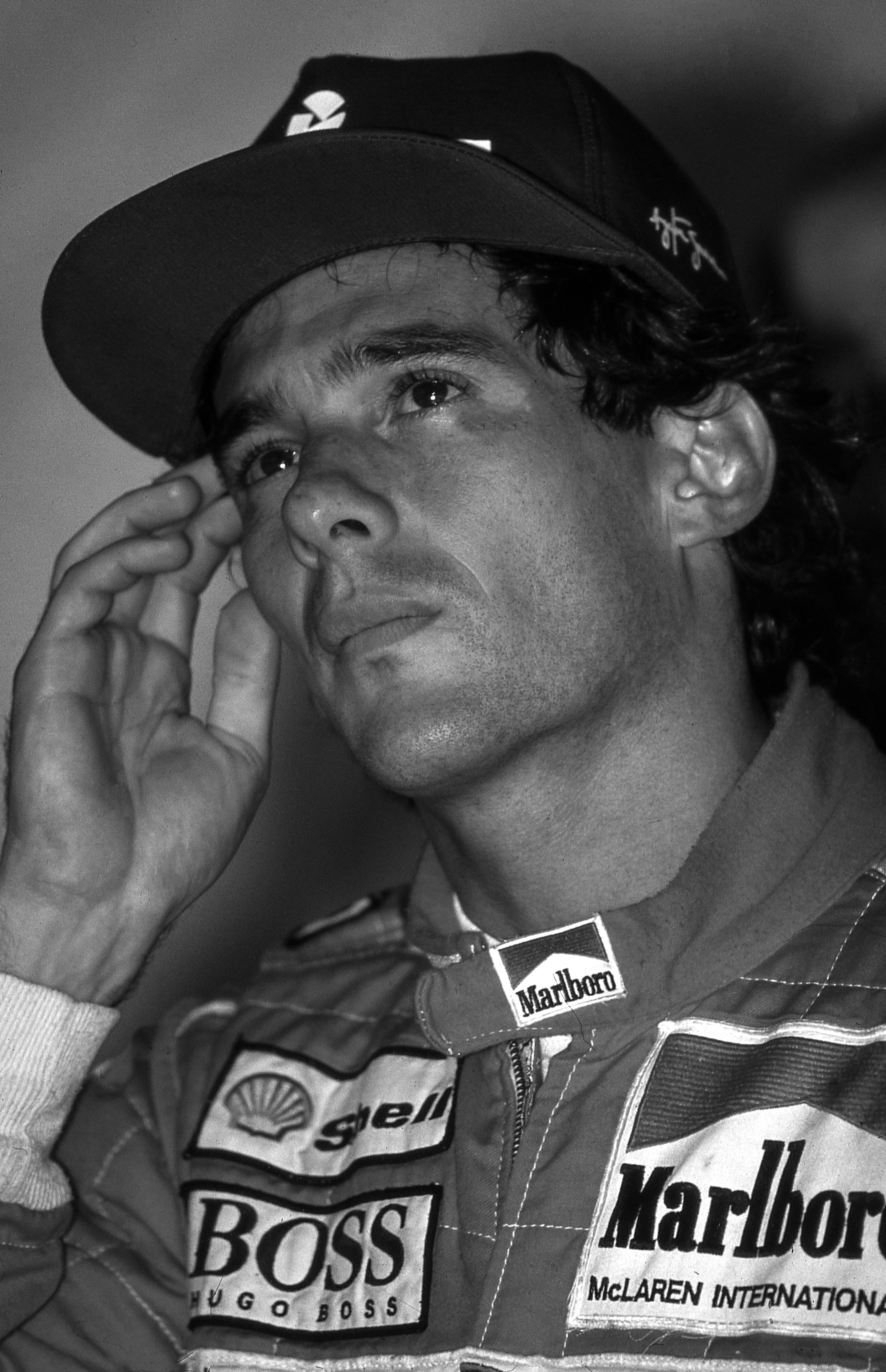 ▷ La Densité du regard. Ayrton Senna by Dominique Leroy, 1990