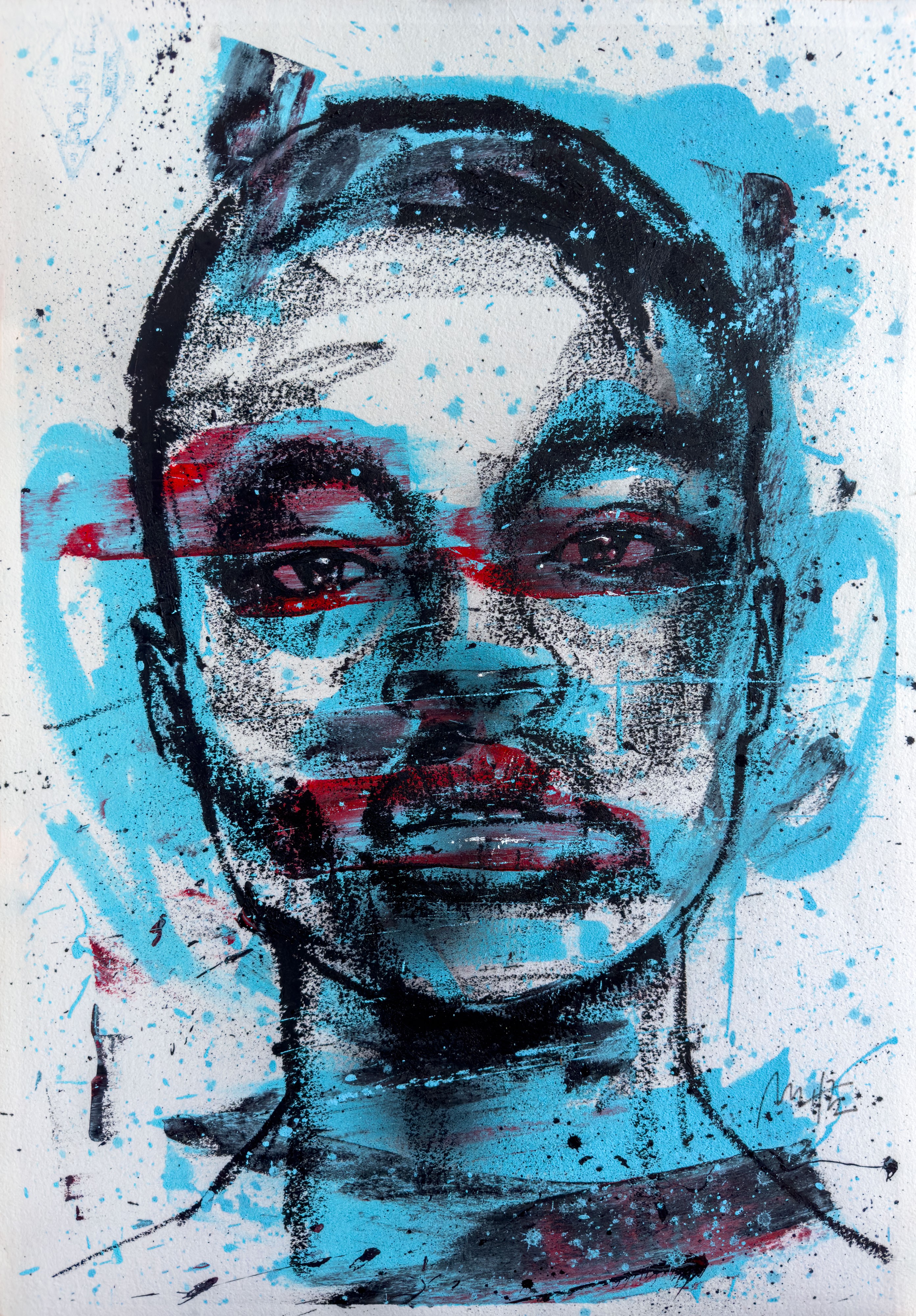 Mario Henrique, Untitled Portrait Drawing No. 2 Mario Henrique, Untitled Portrait Drawing No. 2