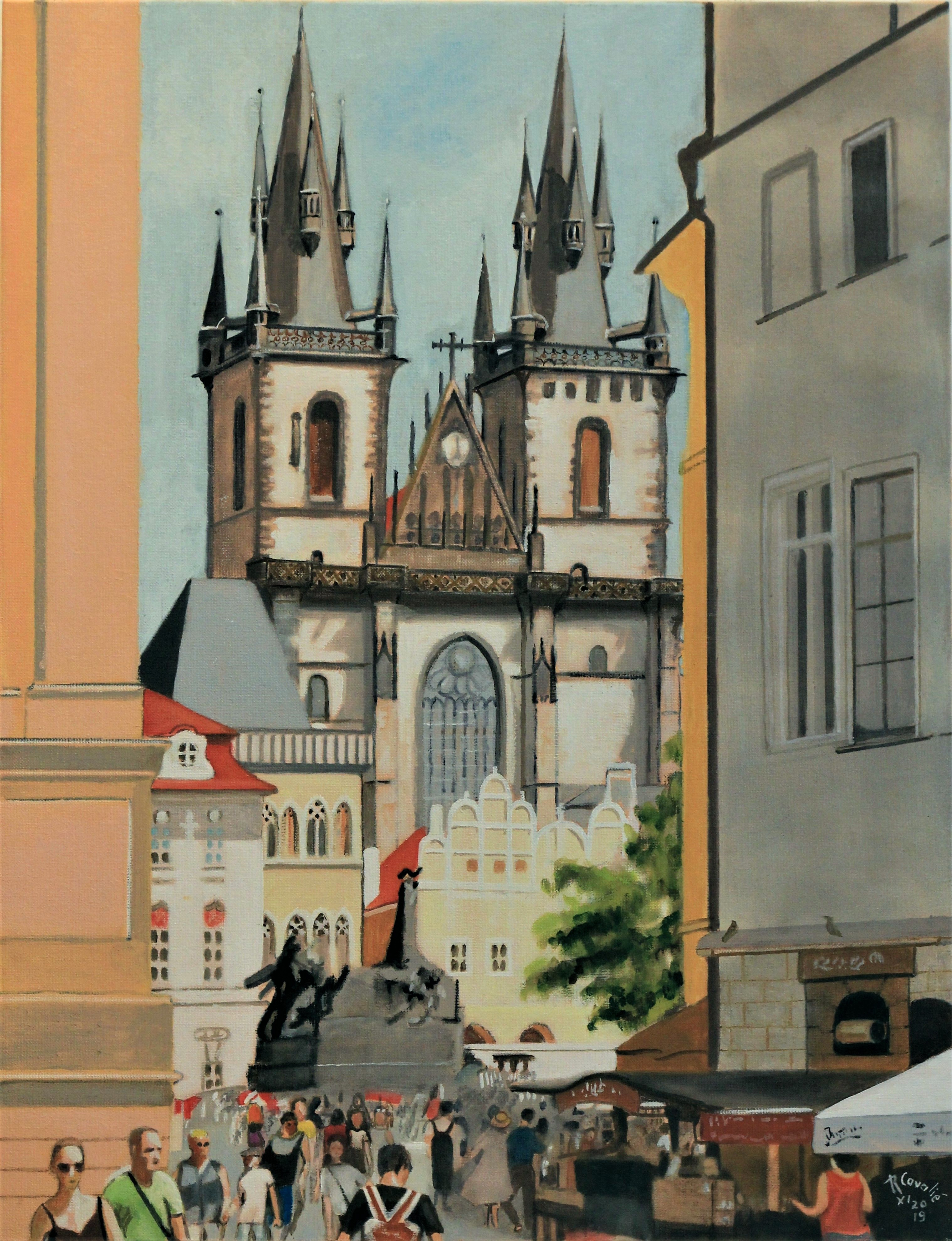R. Cavalié, N° 1096 Prague 1. Place de la Vieille Ville (est). R. Cavalié, N° 1096 Prague 1. Place de la Vieille Ville (est).