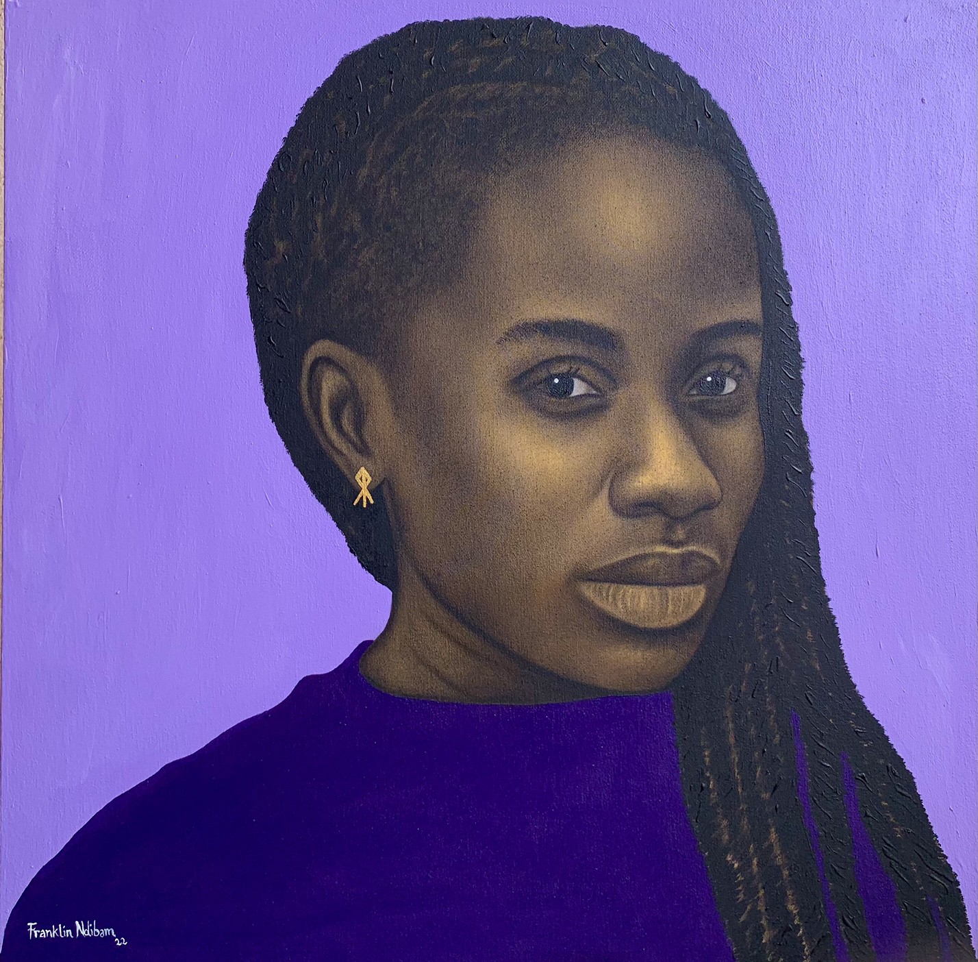 Franklin Ndibam, Violet Franklin Ndibam, Violet