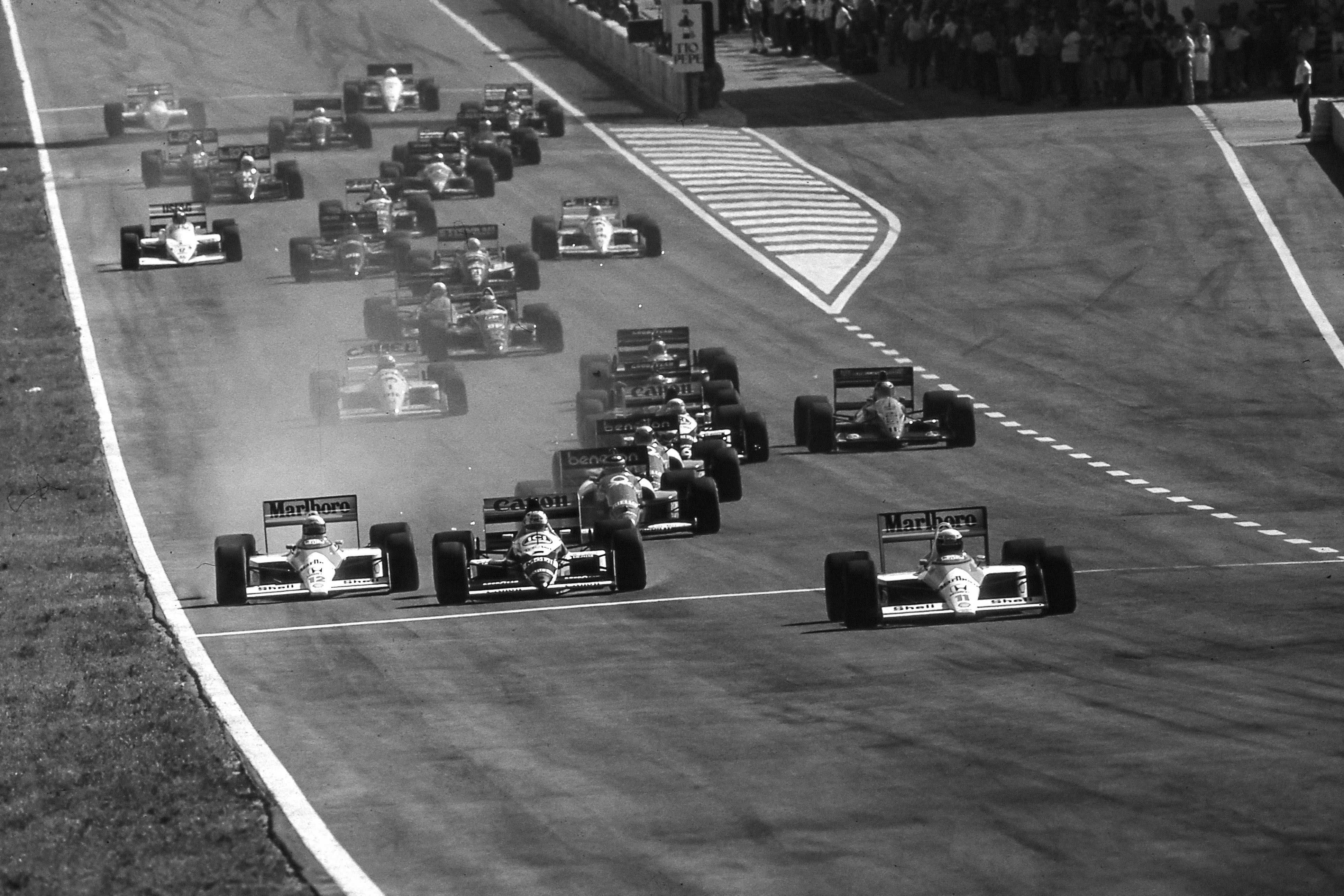 Dominique Leroy, Start GP Espagne. F1 Dominique Leroy, Start GP Espagne. F1