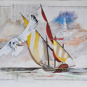 Jacques Dupuy, Tartanes à Cadaques Jacques Dupuy, Tartanes à Cadaques