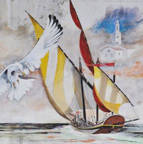 Jacques Dupuy, Tartanes à Cadaques Jacques Dupuy, Tartanes à Cadaques