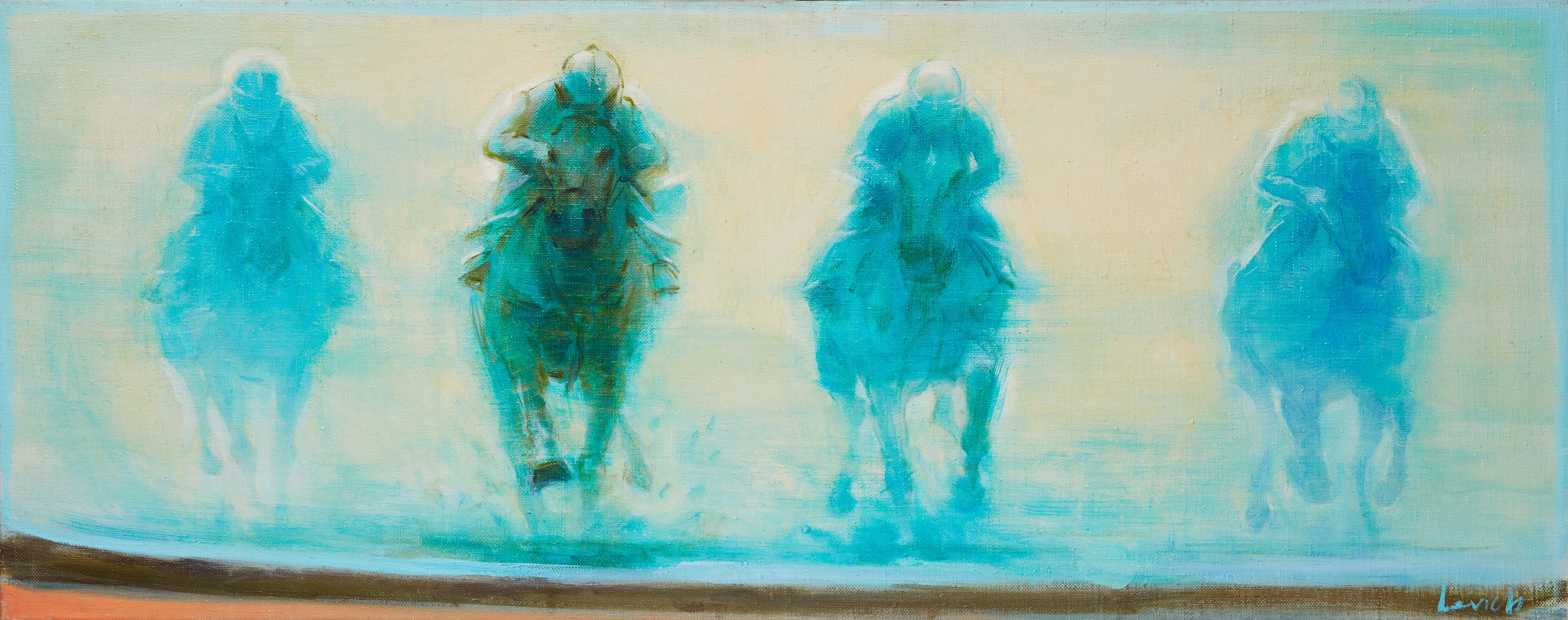 Alexander Levich, A Day at the Races (Blue) Alexander Levich, A Day at the Races (Blue)