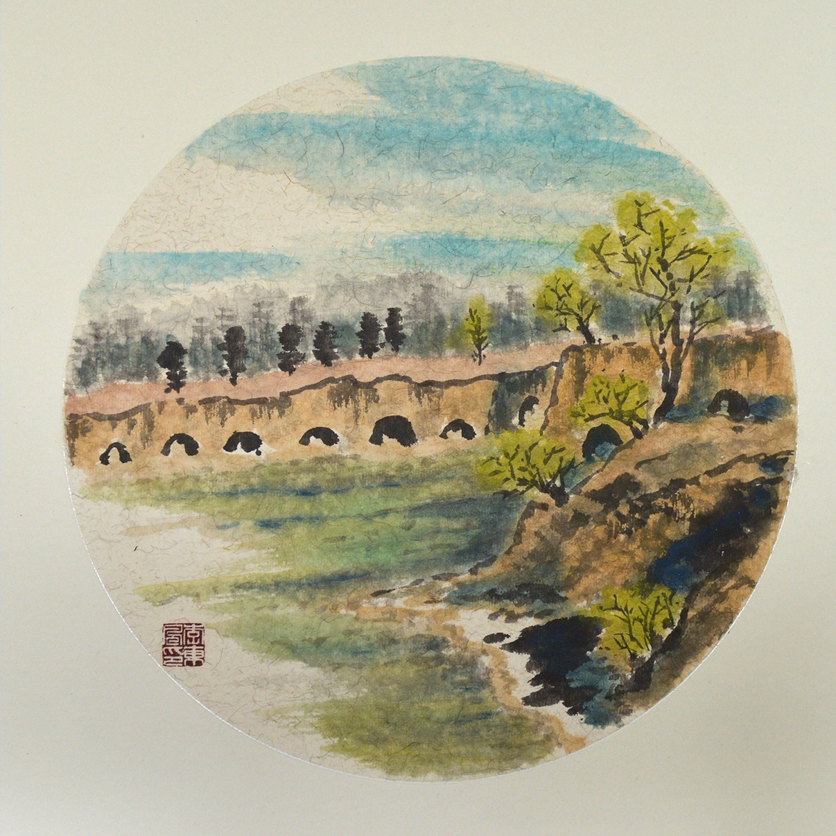 Li Dongfeng, Landscape du pays nord west de la Chine 3 Li Dongfeng, Landscape du pays nord west de la Chine 3