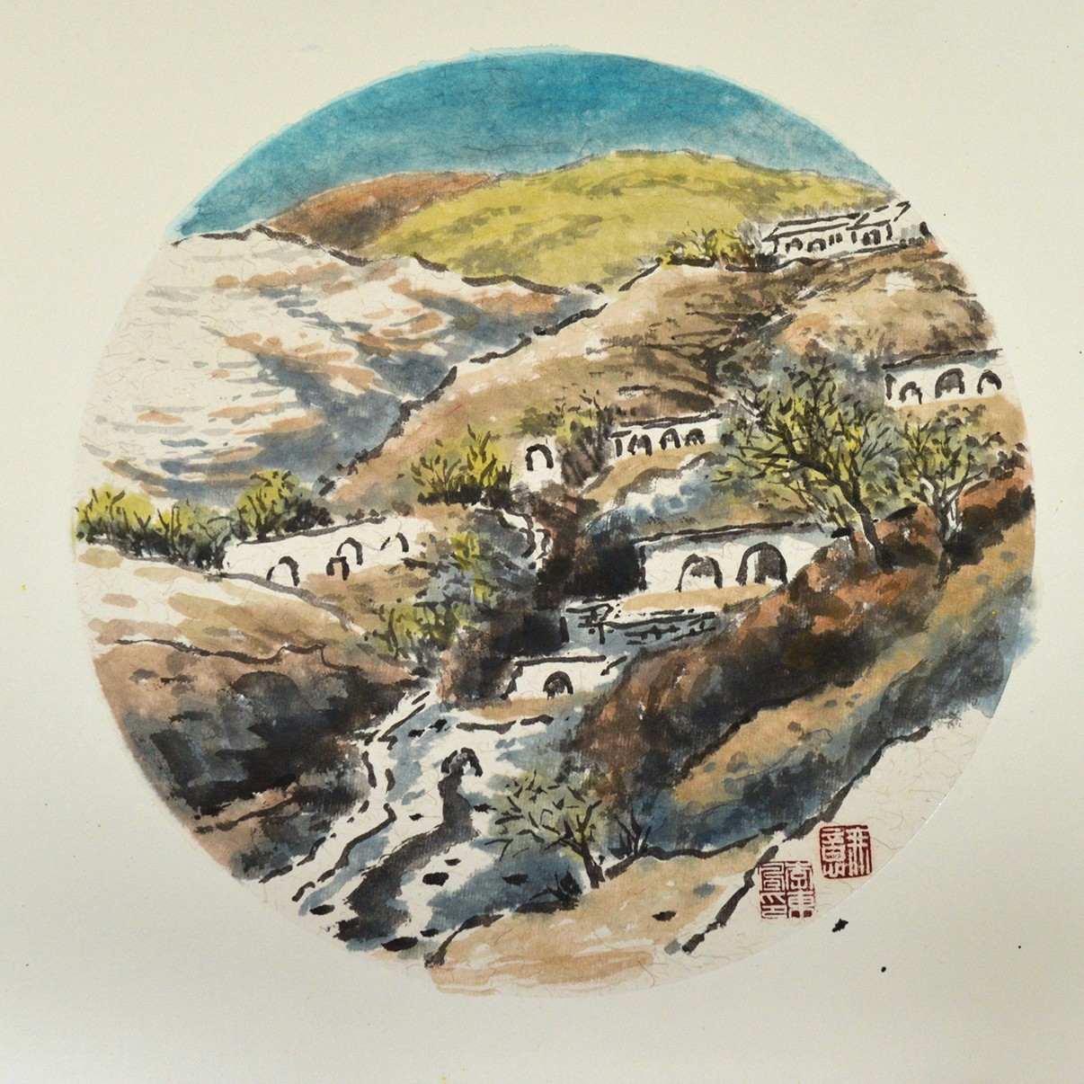 Li Dongfeng, Landscape du pays nord west de la Chine 4 Li Dongfeng, Landscape du pays nord west de la Chine 4