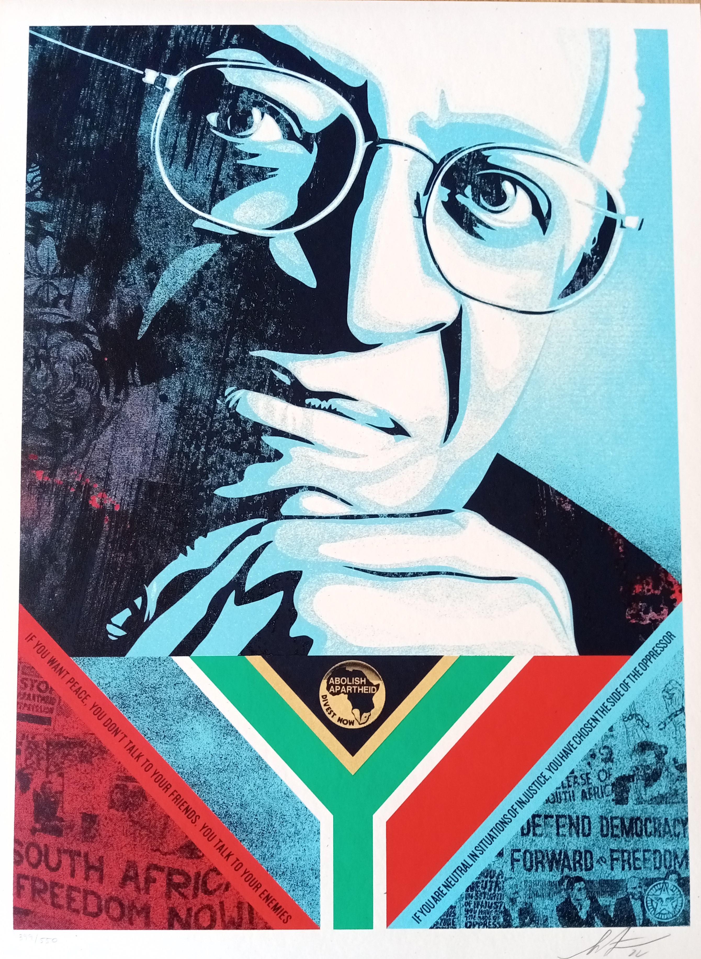 Shepard Fairey (Obey), Desmond Tutu Shepard Fairey (Obey), Desmond Tutu