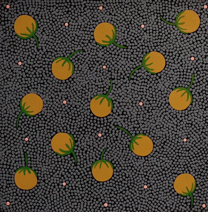 Justine Nakamarra, Wanakiji Jukurrpa (Bush Tomato Dreaming) Justine Nakamarra, Wanakiji Jukurrpa (Bush Tomato Dreaming)