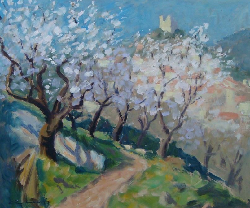 André Lac, Pommiers en fleurs André Lac, Pommiers en fleurs