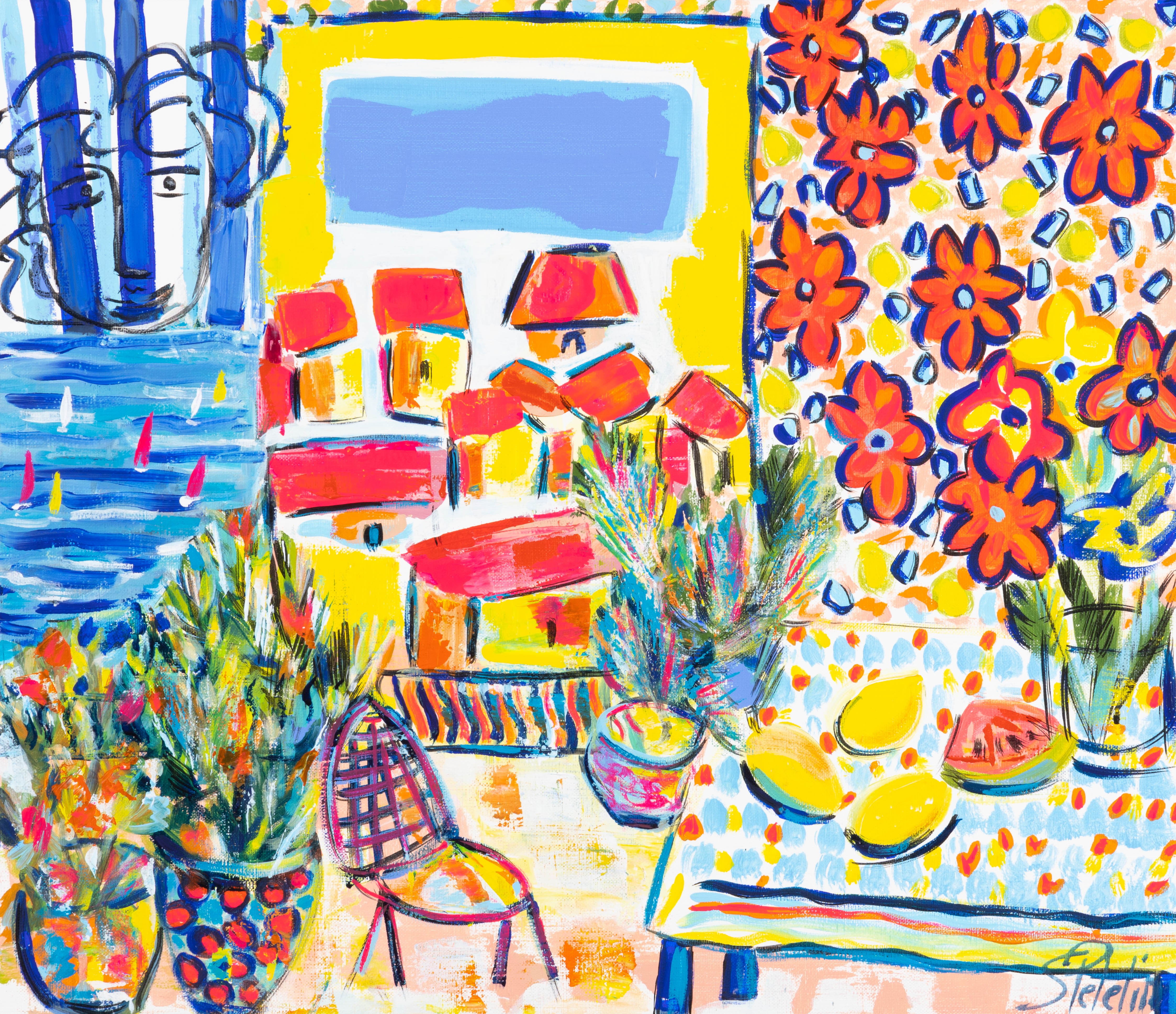 Sophie Petetin, SAINT TROPEZ, LE SUD A MA FENETRE Sophie Petetin, SAINT TROPEZ, LE SUD A MA FENETRE