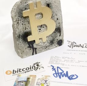 JP Malot, Bitcoin trophy (2) original JP Malot, Bitcoin trophy (2) original