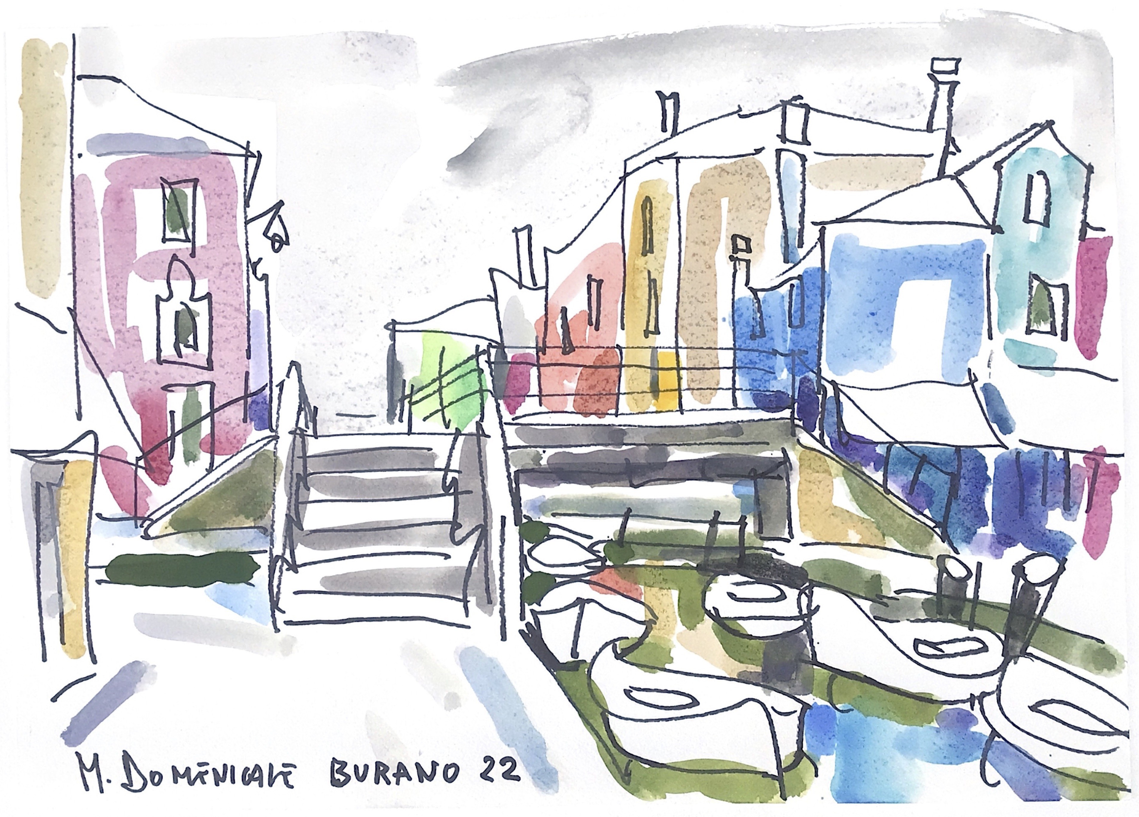 Mario Domenicale, B3 Inverno a Burano Mario Domenicale, B3 Inverno a Burano