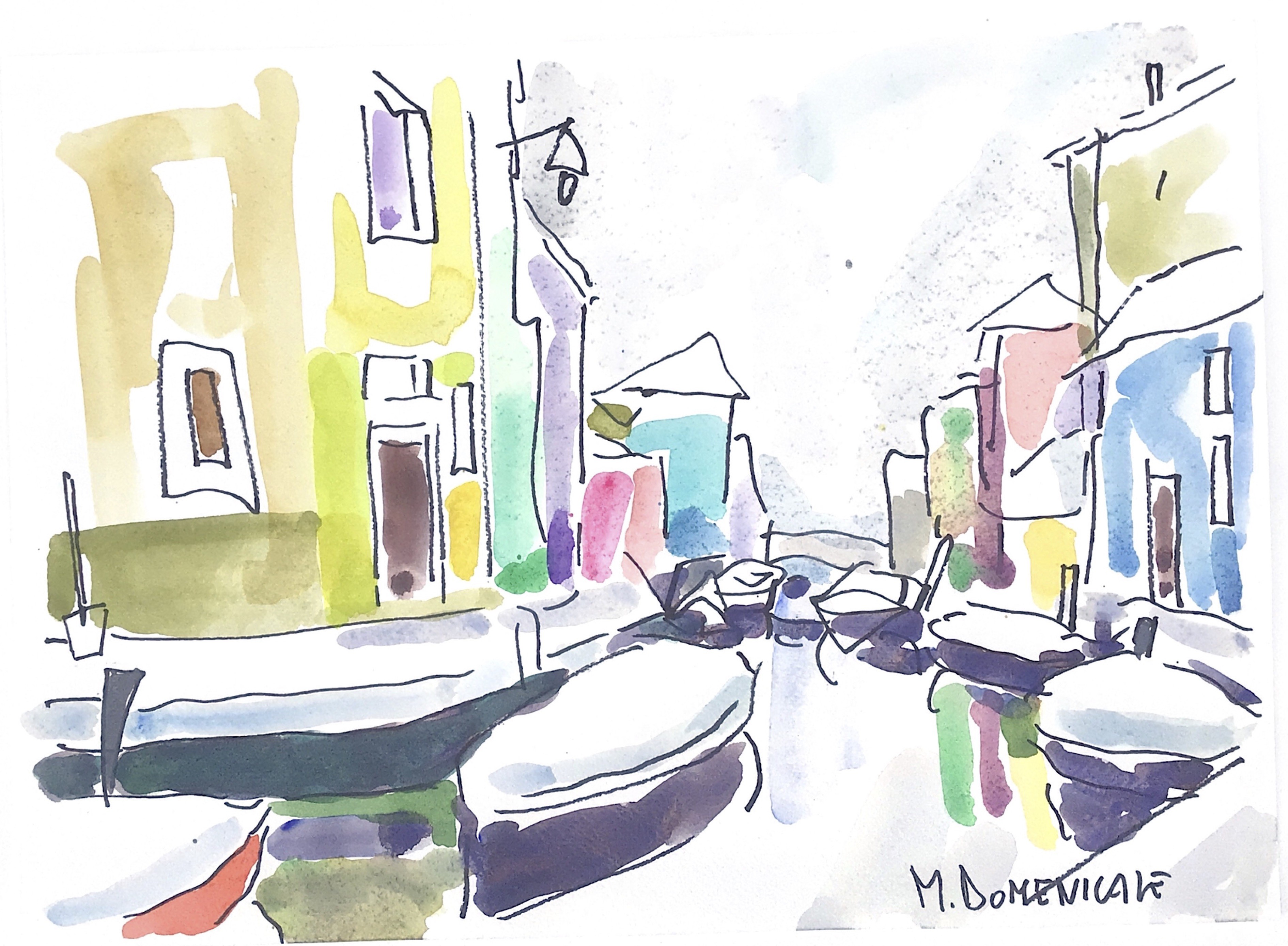 Mario Domenicale, A2 canale di burano Mario Domenicale, A2 canale di burano