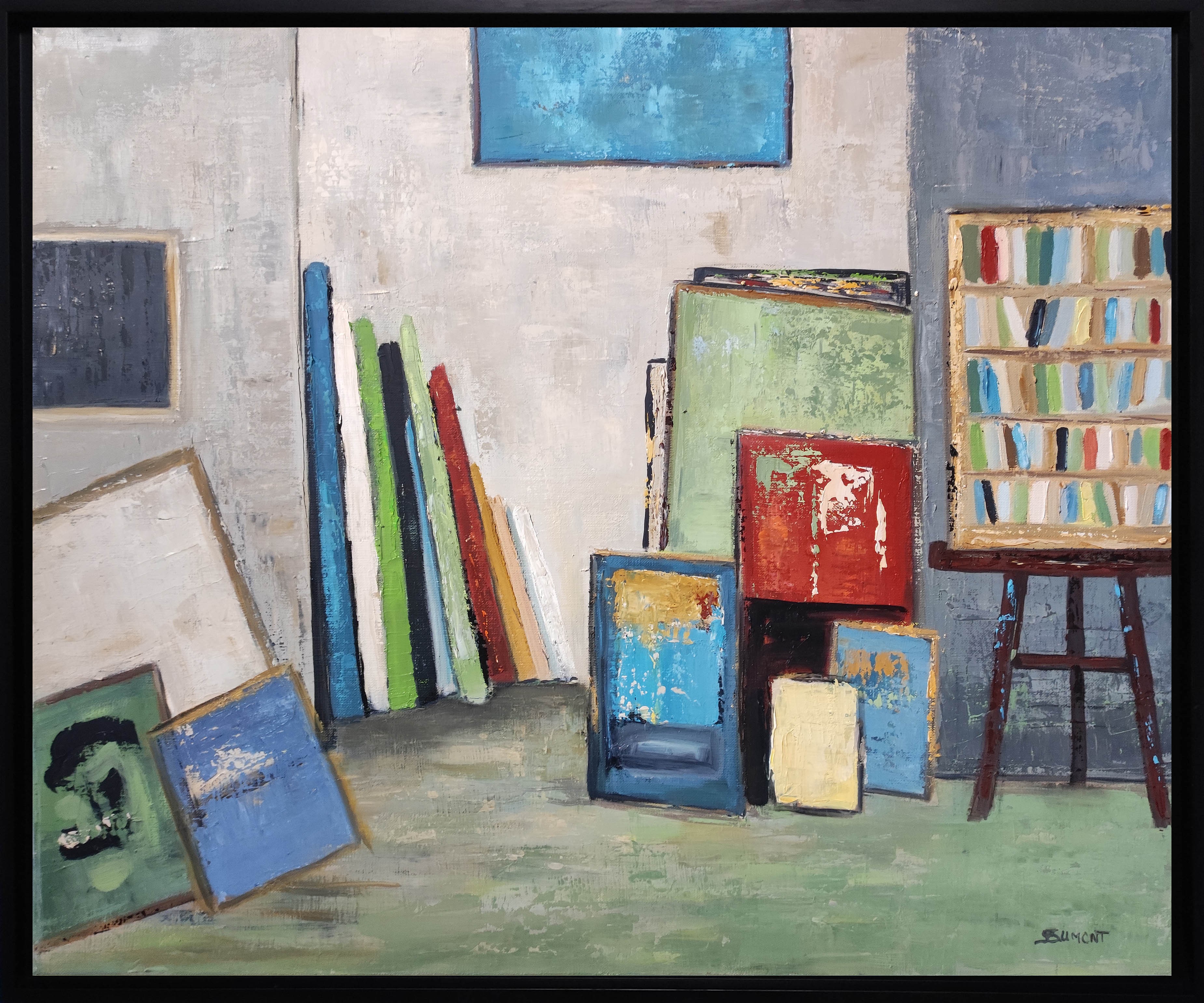 Sophie Dumont, L'atelier du peintre Sophie Dumont, L'atelier du peintre
