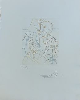 Le paradis terrestre- H- l'arbre de vie, Salvador Dali