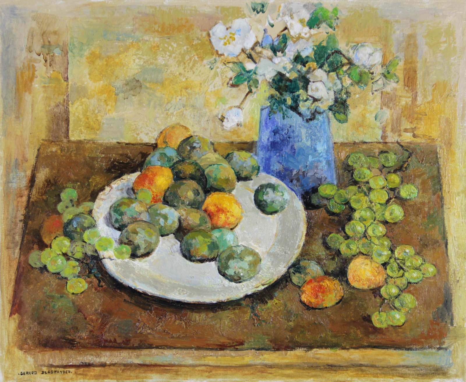 Gérard Desgranges, Fruits au pot bleu Gérard Desgranges, Fruits au pot bleu