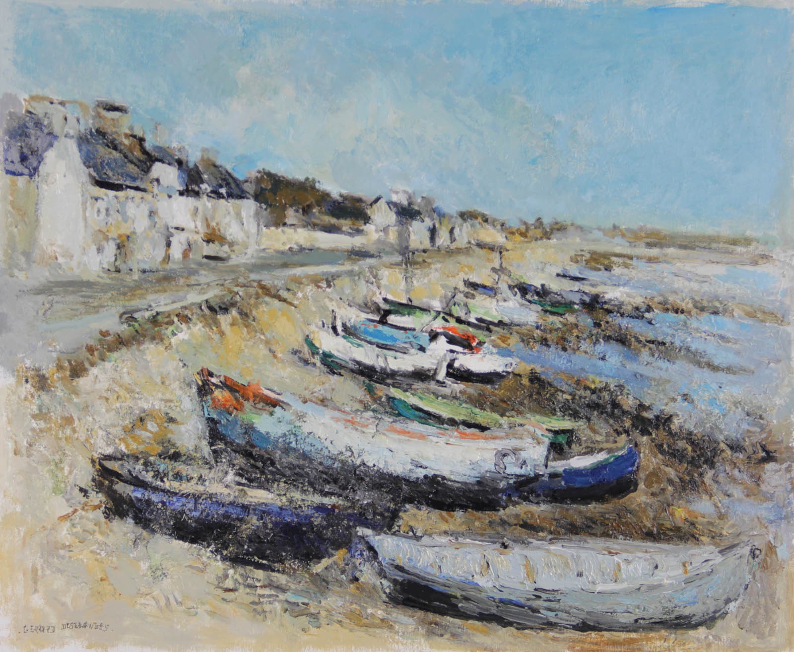 Gérard Desgranges, Bateaux à marée basse Gérard Desgranges, Bateaux à marée basse