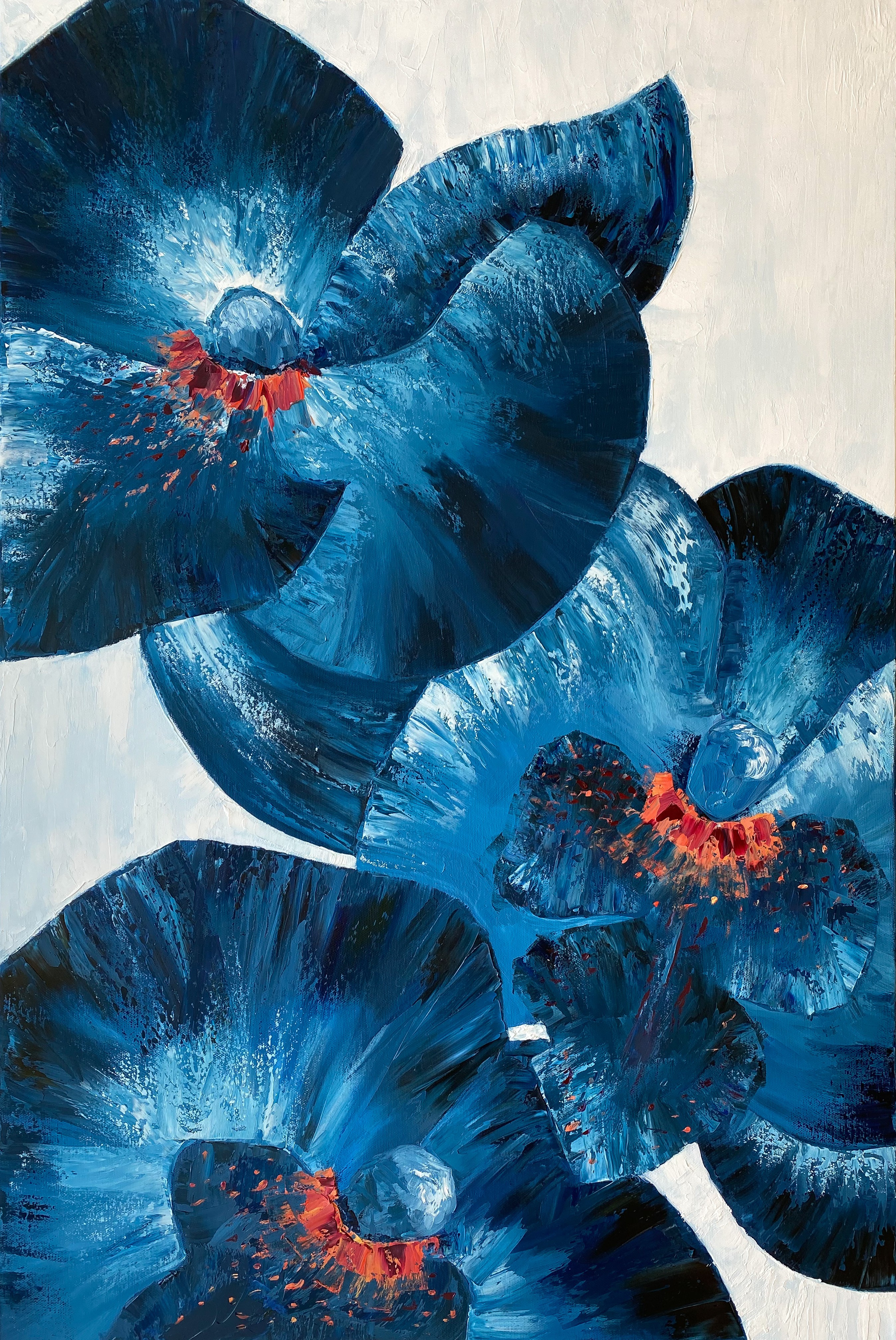 Kristina Mallen, Blue Orchids Kristina Mallen, Blue Orchids