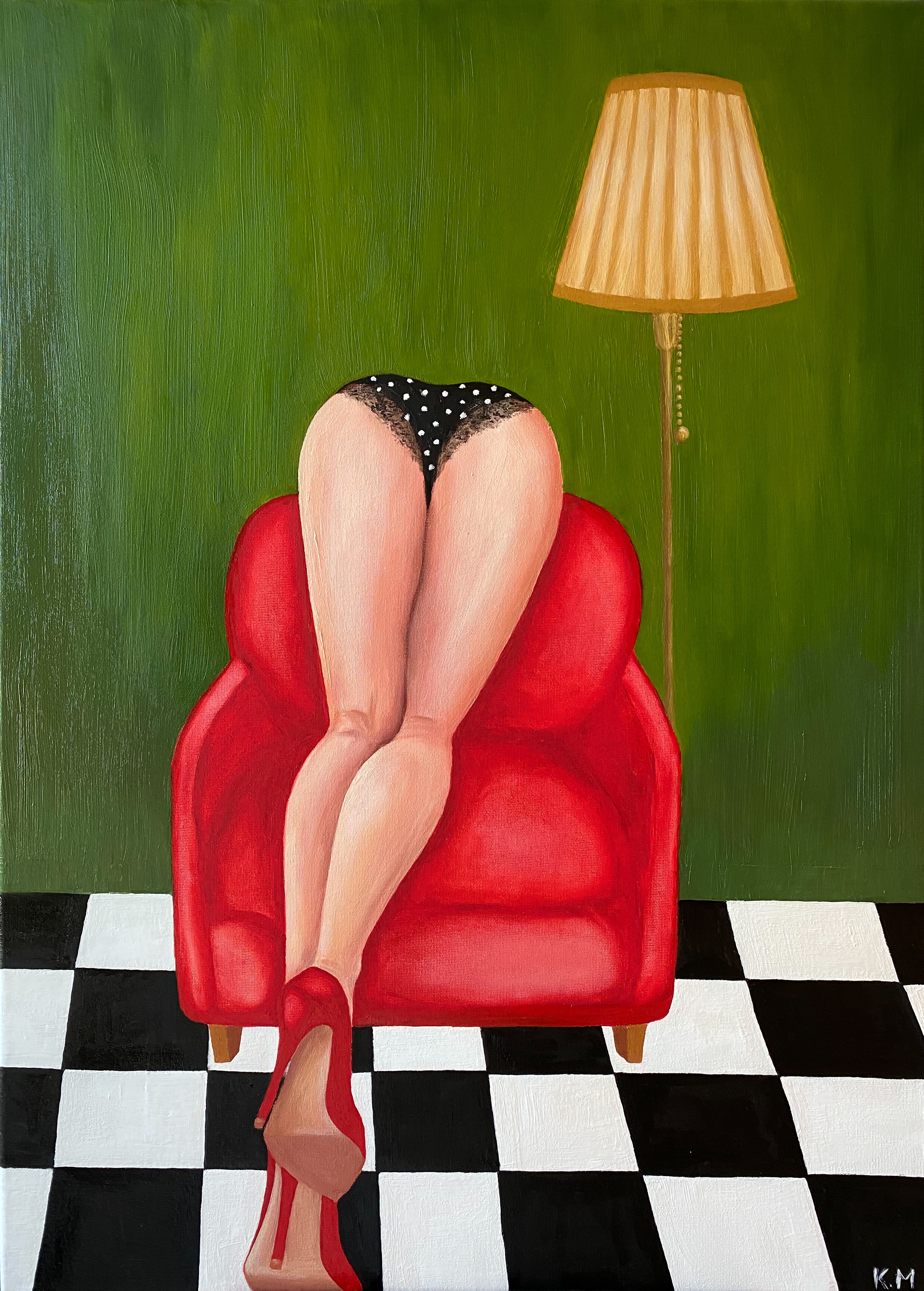 Kristina Mallen, The Polka Dot Tease Kristina Mallen, The Polka Dot Tease