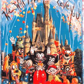 Peinture, Dark Disney We Will Always Love You (Original), Gus Fink