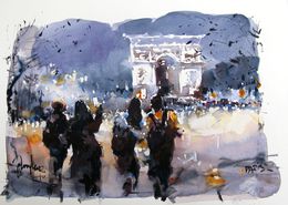 Paris Arc de triomphe I, Abou khalil Joseph