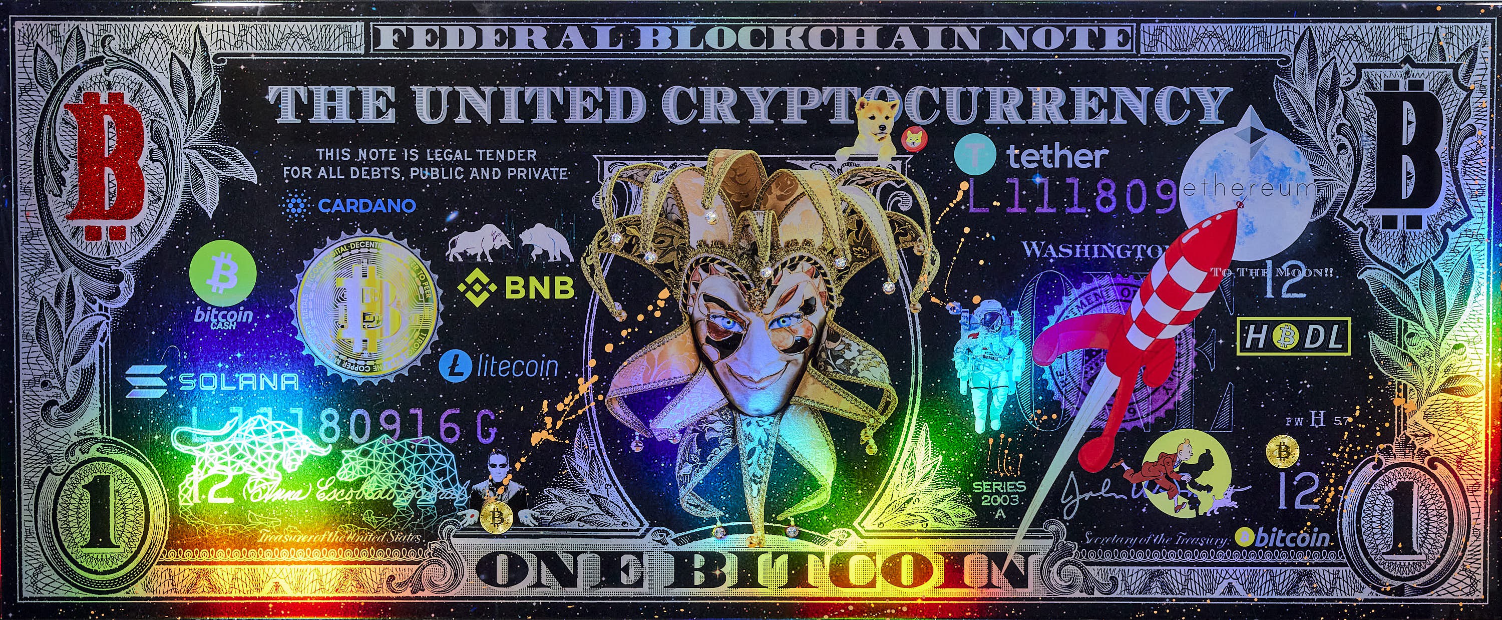 Diederik Van Apple, Crypto Joker Diederik Van Apple, Crypto Joker