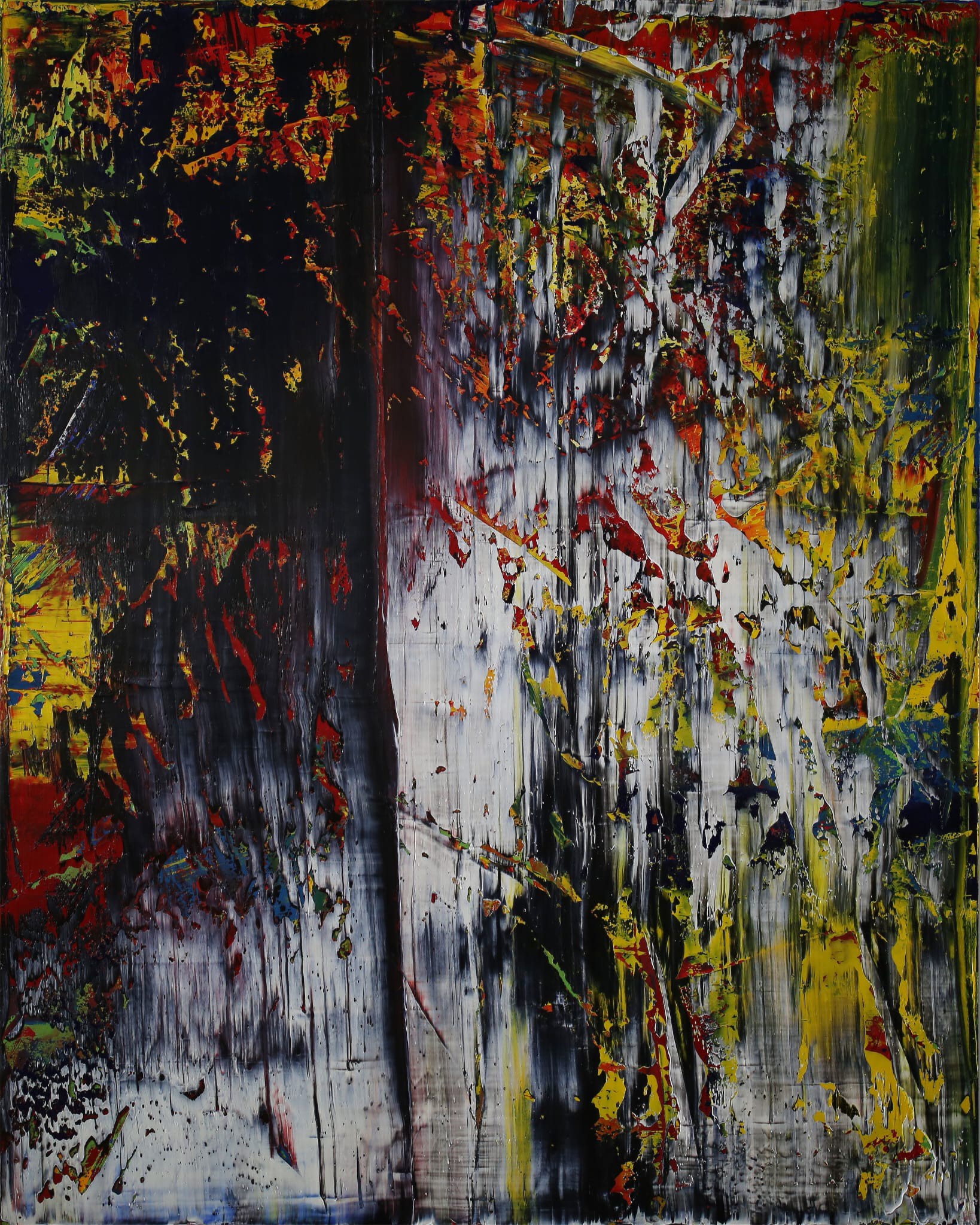 Harry James Moody, Untitled n°604 Abstract with Current News Harry James Moody, Untitled n°604 Abstract with Current News