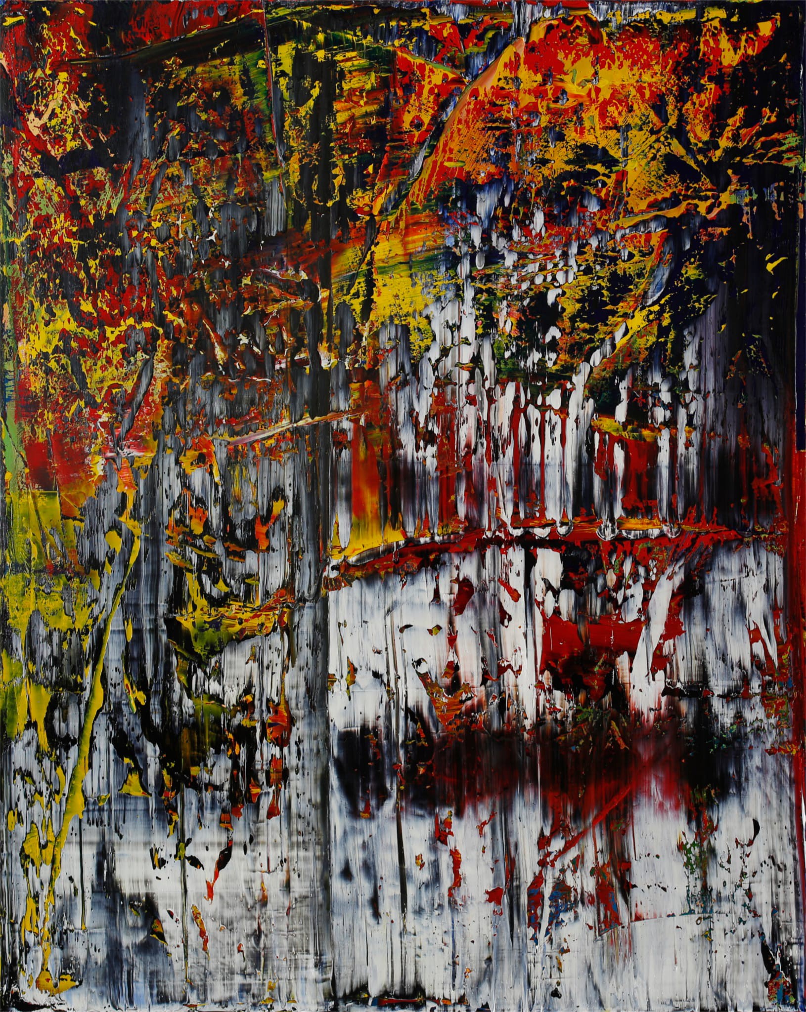 Harry James Moody, Untitled n°603 Abstract with Current News Harry James Moody, Untitled n°603 Abstract with Current News